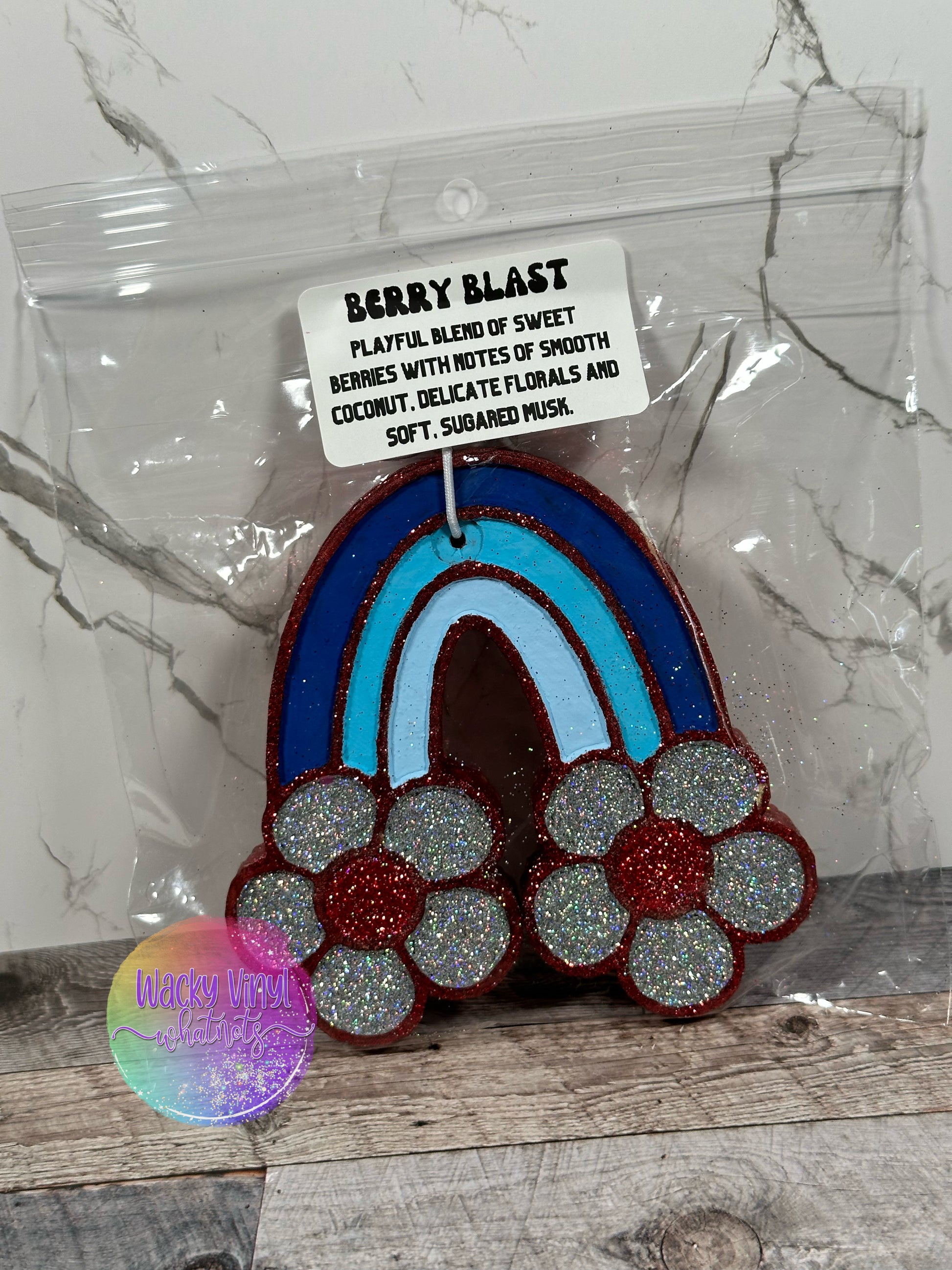 Daisy Rainbow Freshie Wacky Vinyl Whatnots, LLC