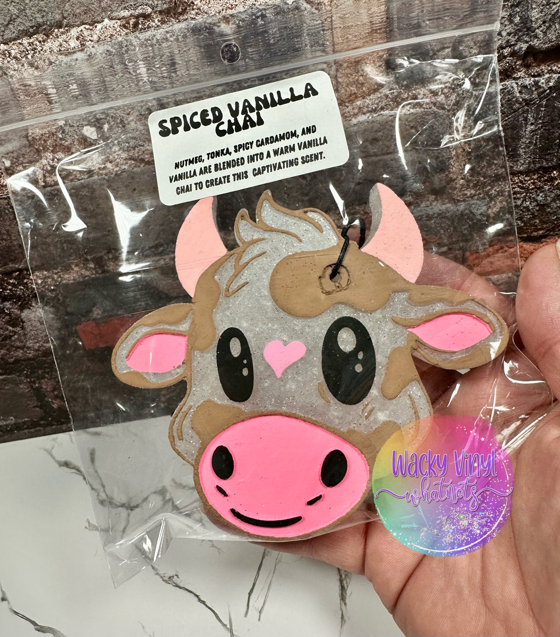 Cute Cow Freshie Wacky Vinyl Whatnots, LLC