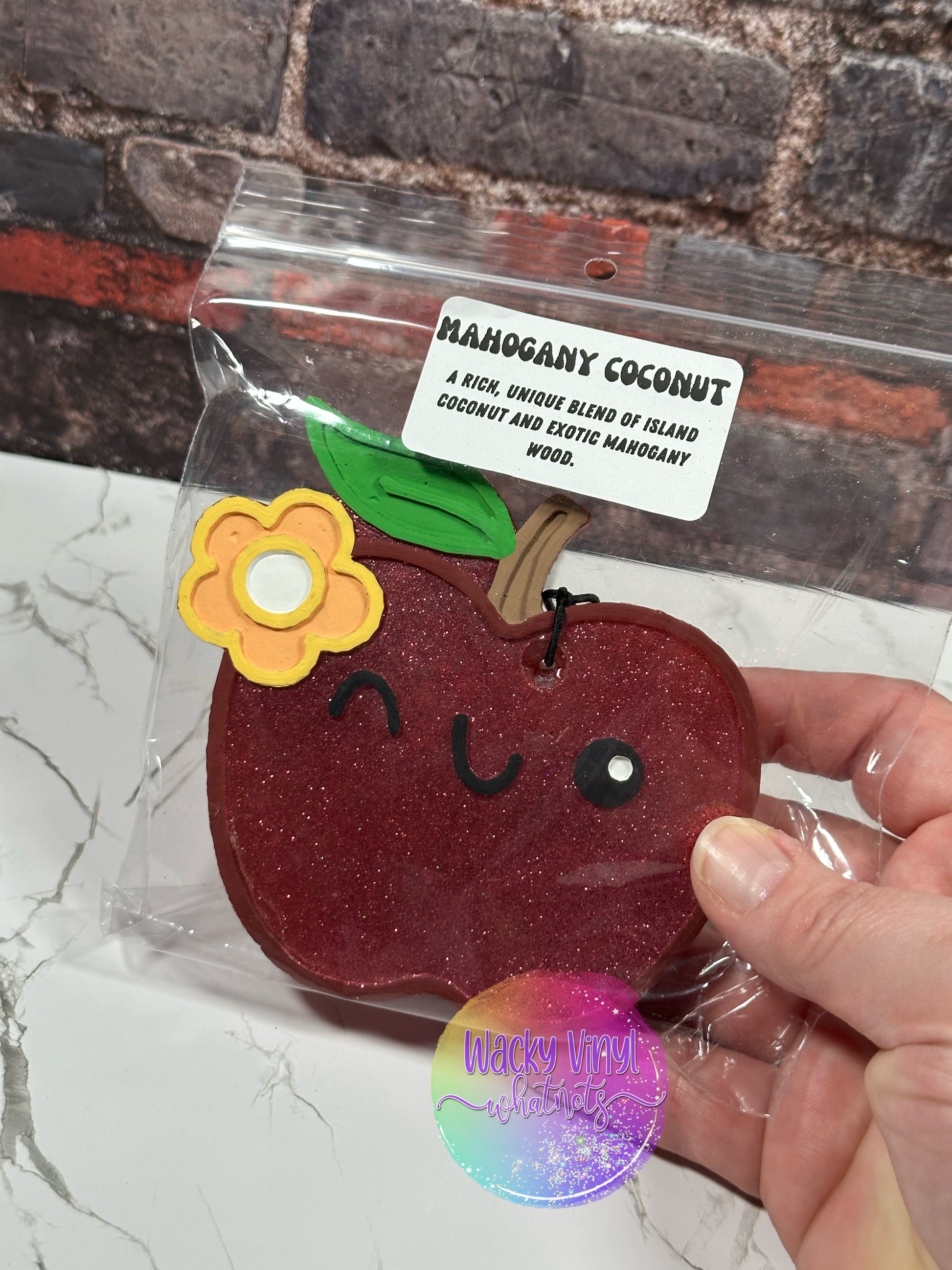 Cute Apple Freshie Wacky Vinyl Whatnots, LLC