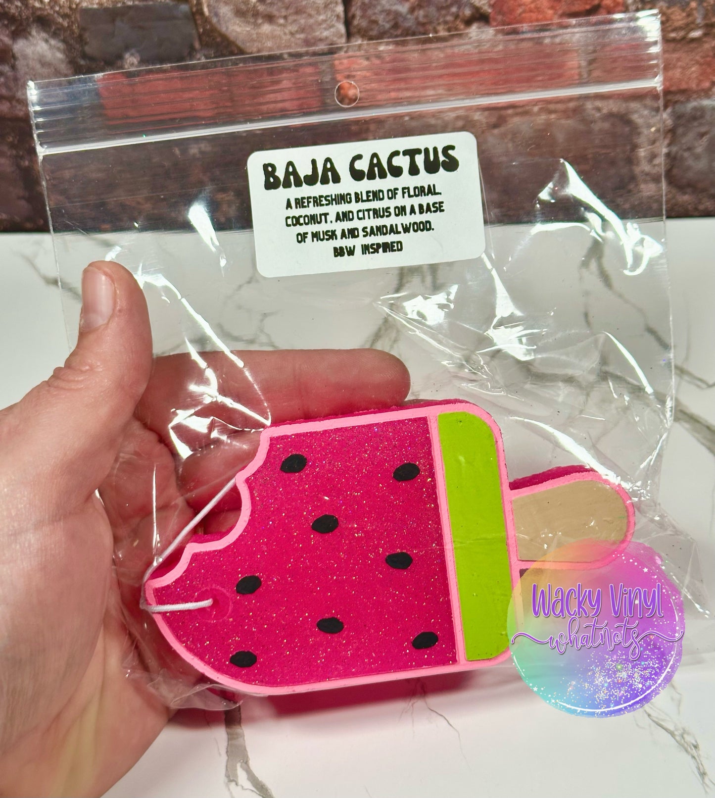 Watermelon Popsicle Freshie Wacky Vinyl Whatnots, LLC