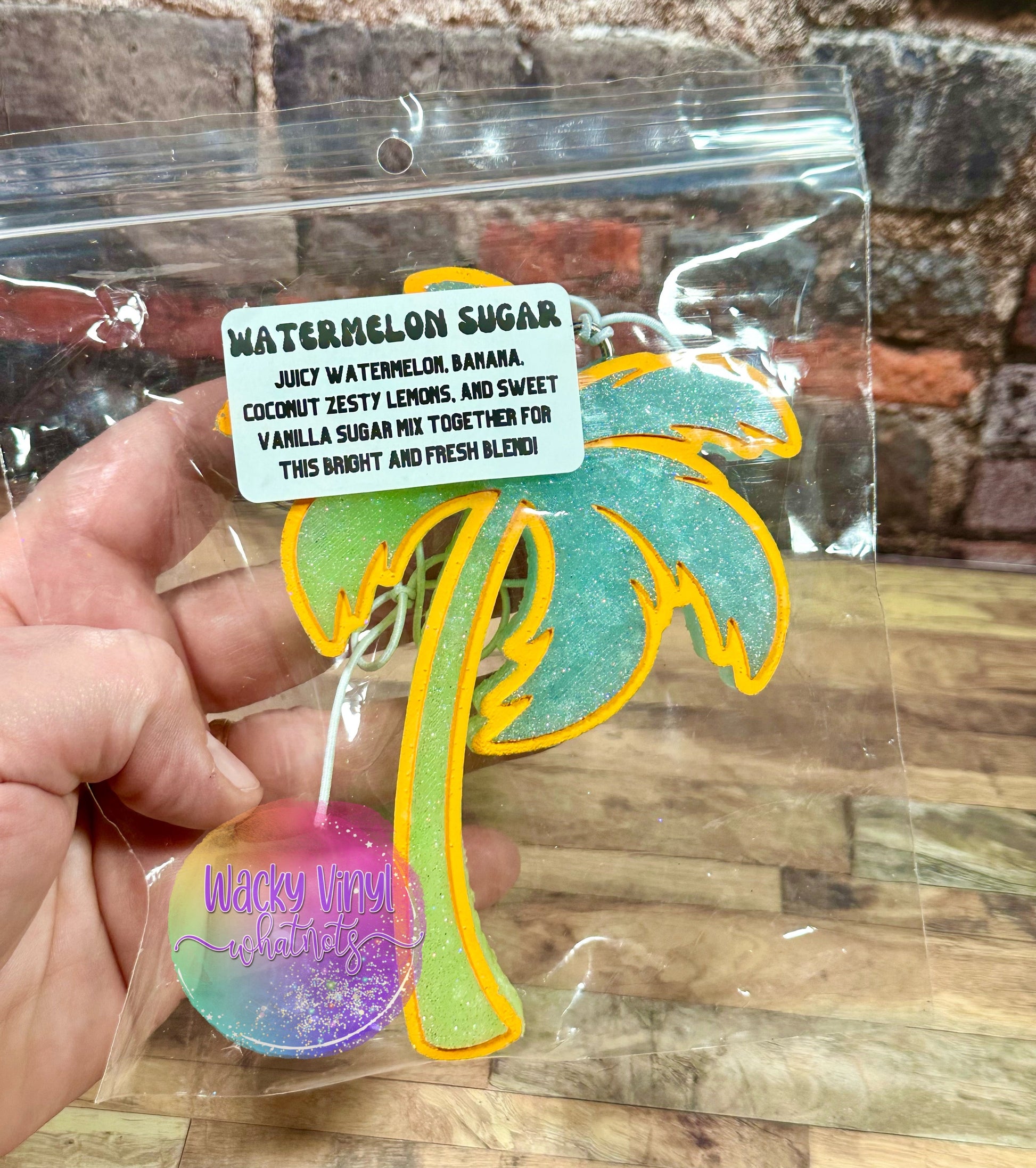 Palm Tree Freshie Wacky Vinyl Whatnots, LLC