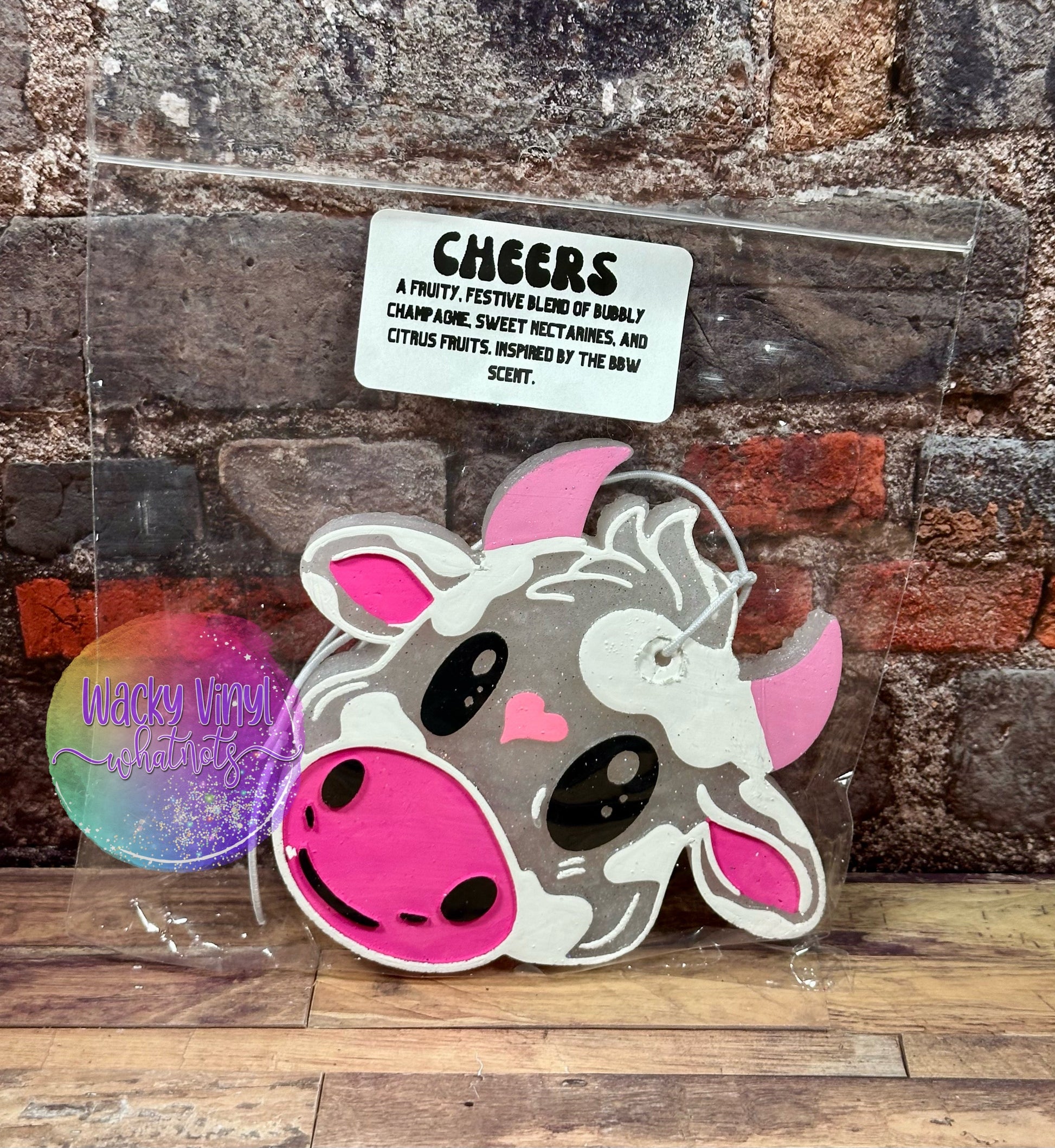 Cute Cow Freshie Wacky Vinyl Whatnots, LLC