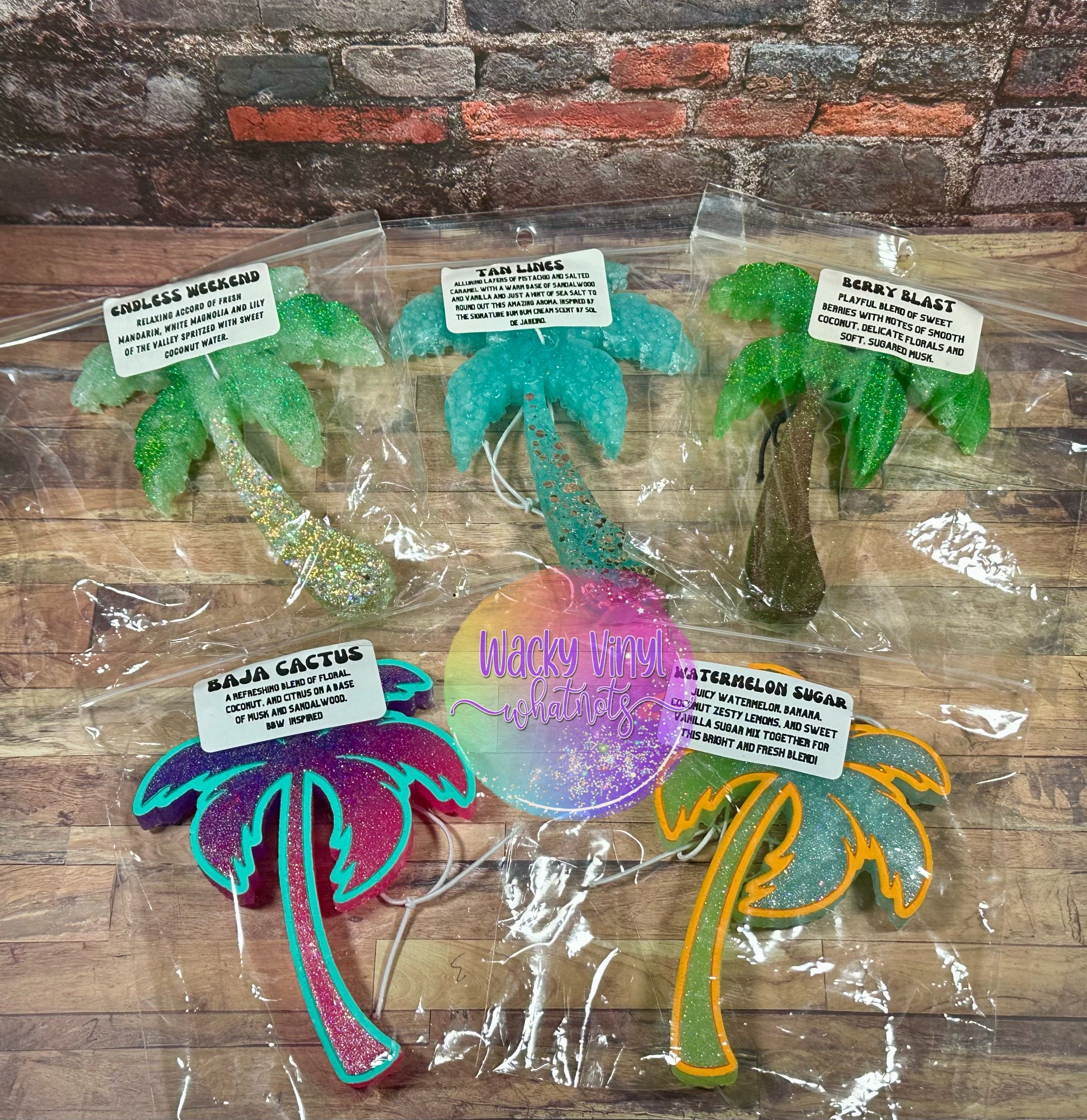 Palm Tree Freshie Wacky Vinyl Whatnots, LLC