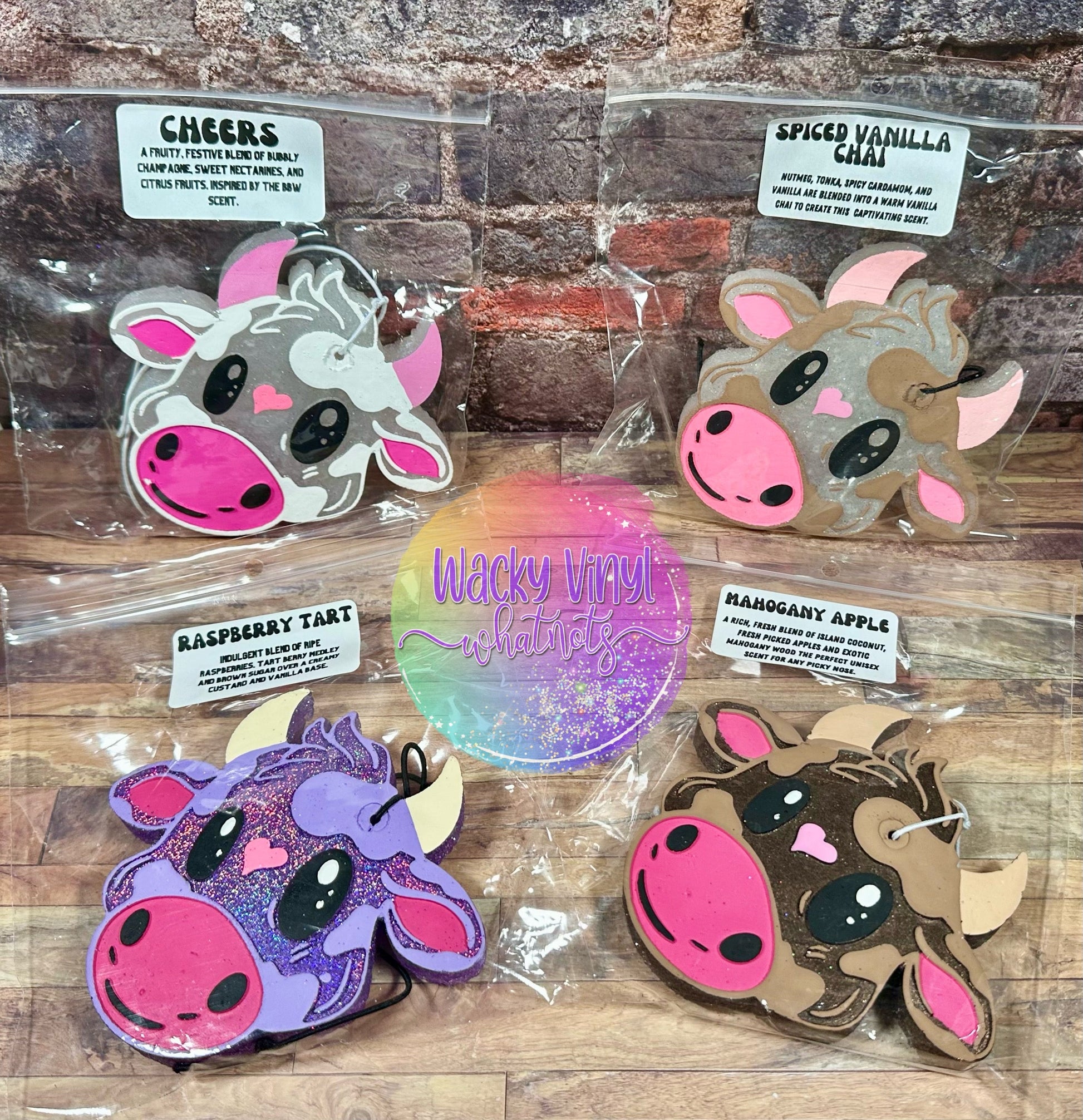 Cute Cow Freshie Wacky Vinyl Whatnots, LLC