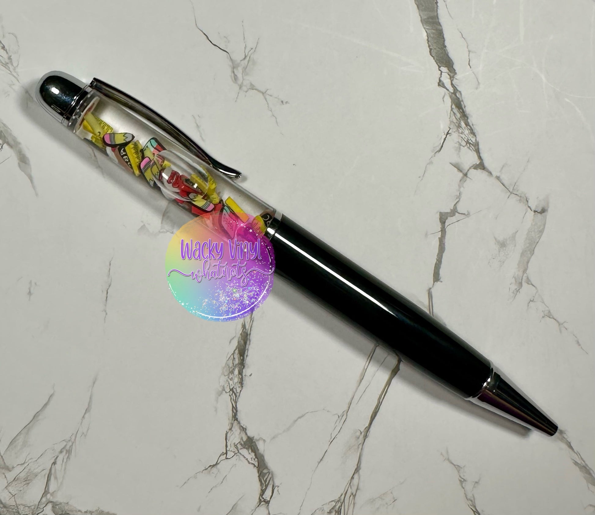 Horror Snow Globe Pen (Copy) Wacky Vinyl Whatnots, LLC