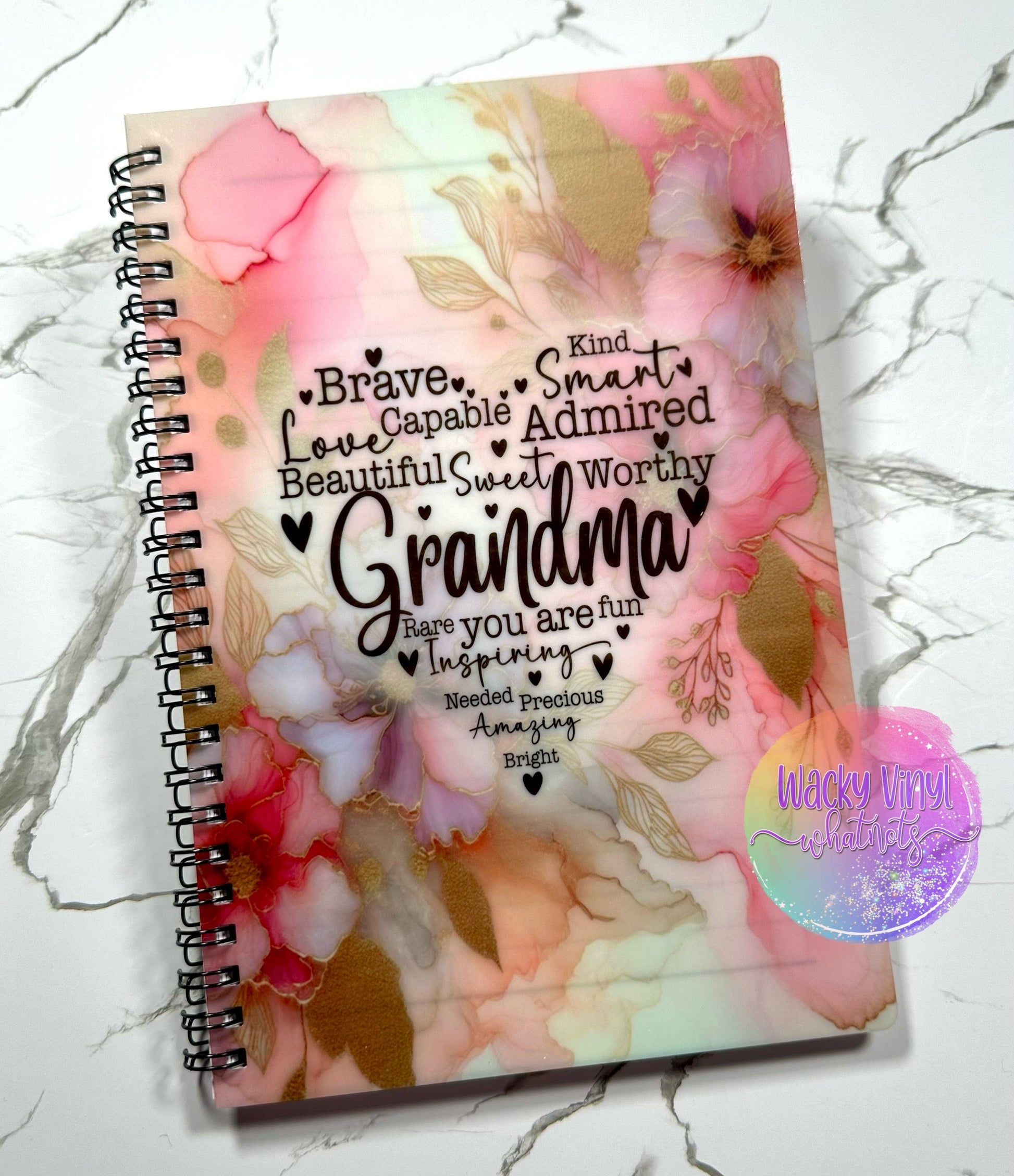 Grandma Small Notebook Wacky Vinyl Whatnots, LLC