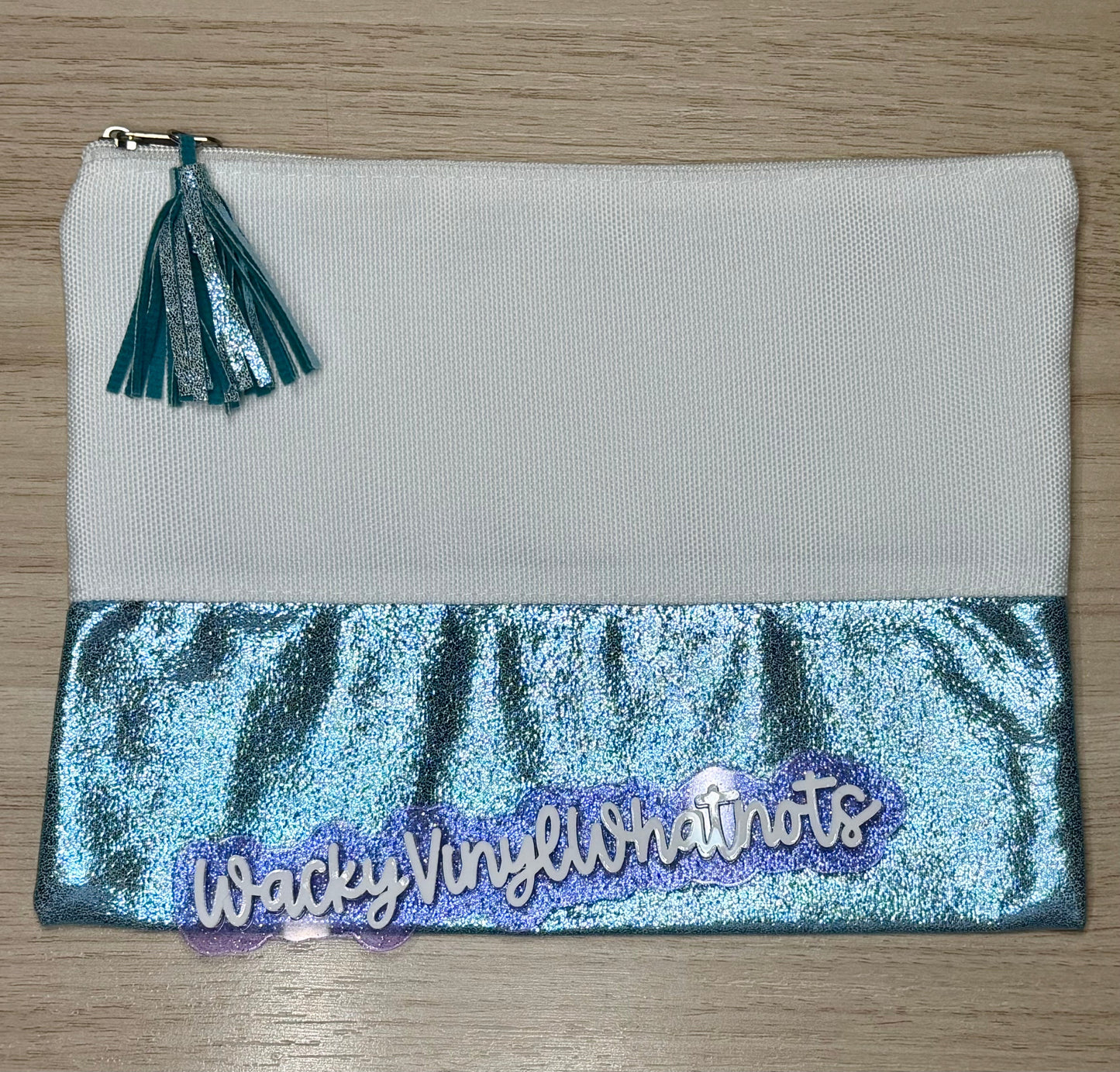 Personalized Pencil/Pen Bag Wacky Vinyl Whatnots, LLC