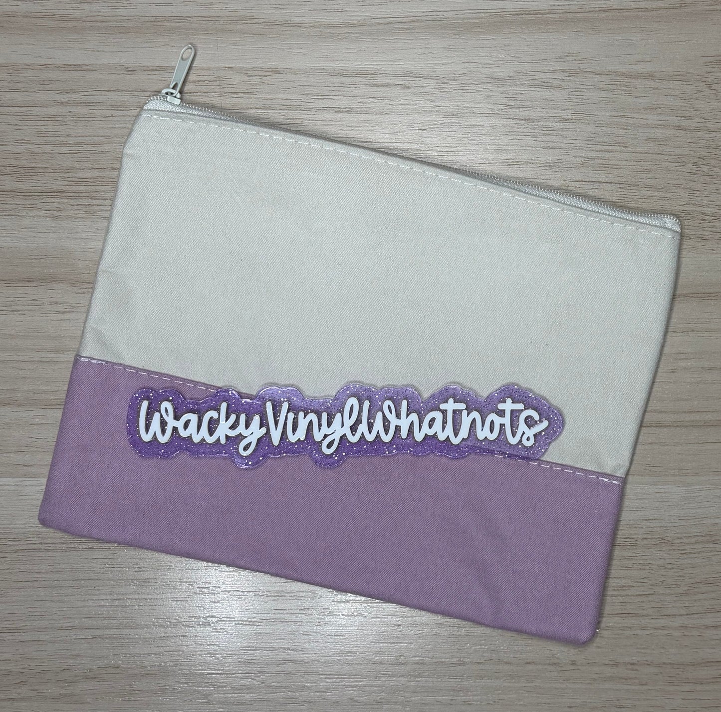 Personalized Pencil/Pen Bag Wacky Vinyl Whatnots, LLC