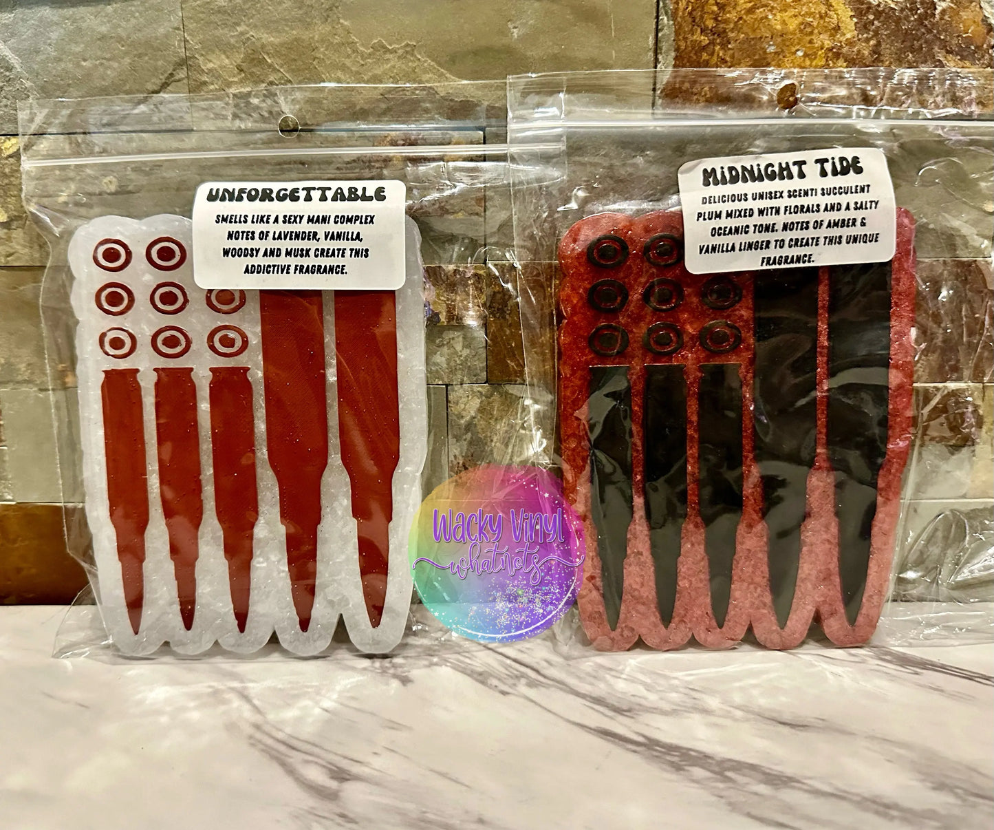 Bullet Flag Freshie Wacky Vinyl Whatnots, LLC