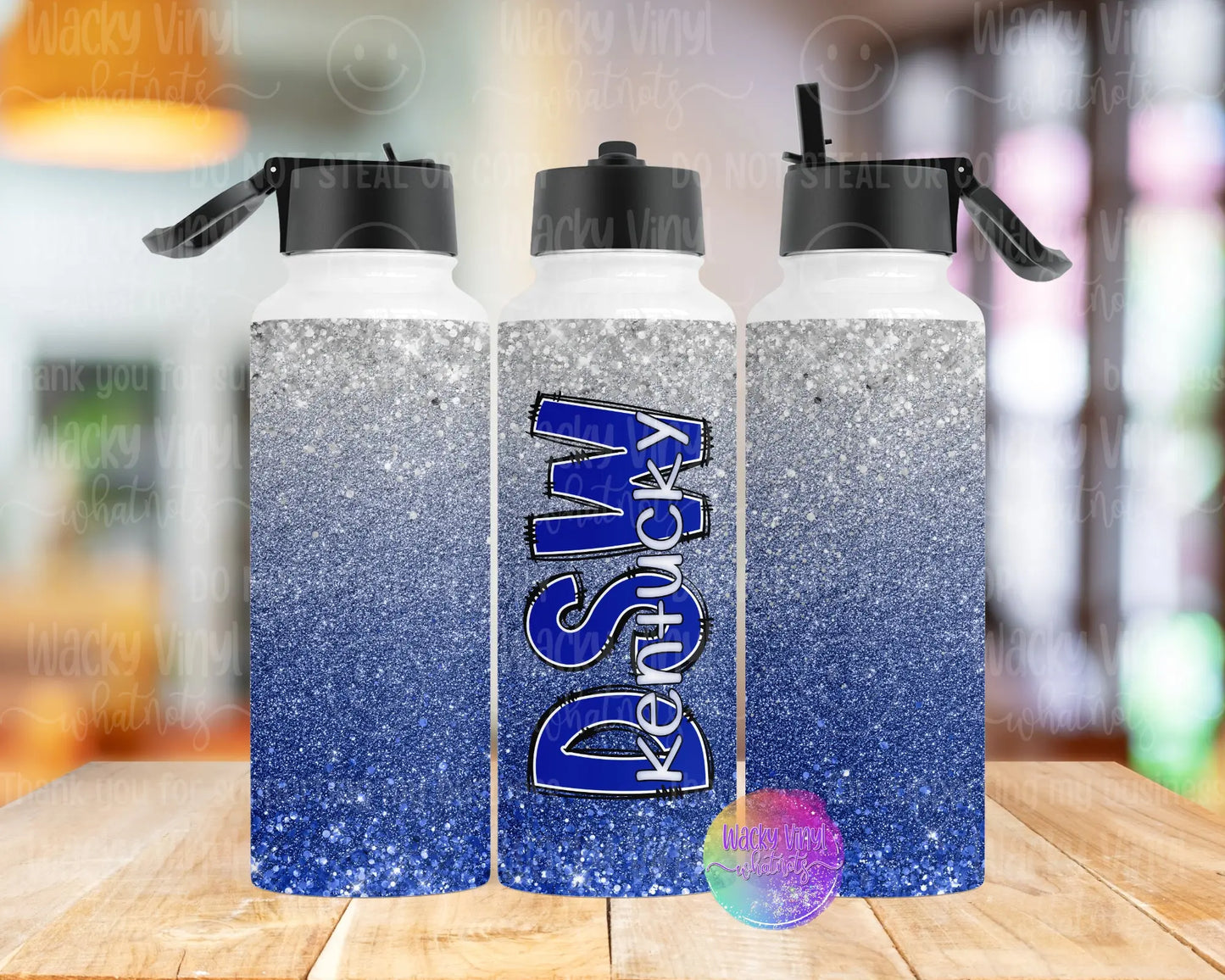 DSW Glittered Hydro Sport Wacky Vinyl Whatnots, LLC