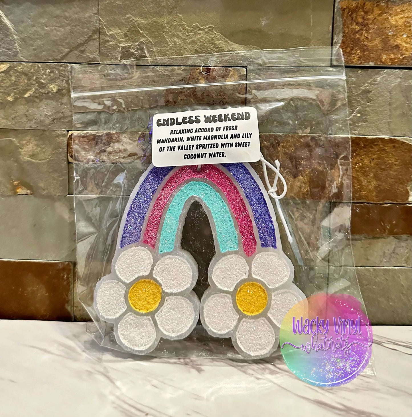 Daisy Rainbow Freshie Wacky Vinyl Whatnots, LLC