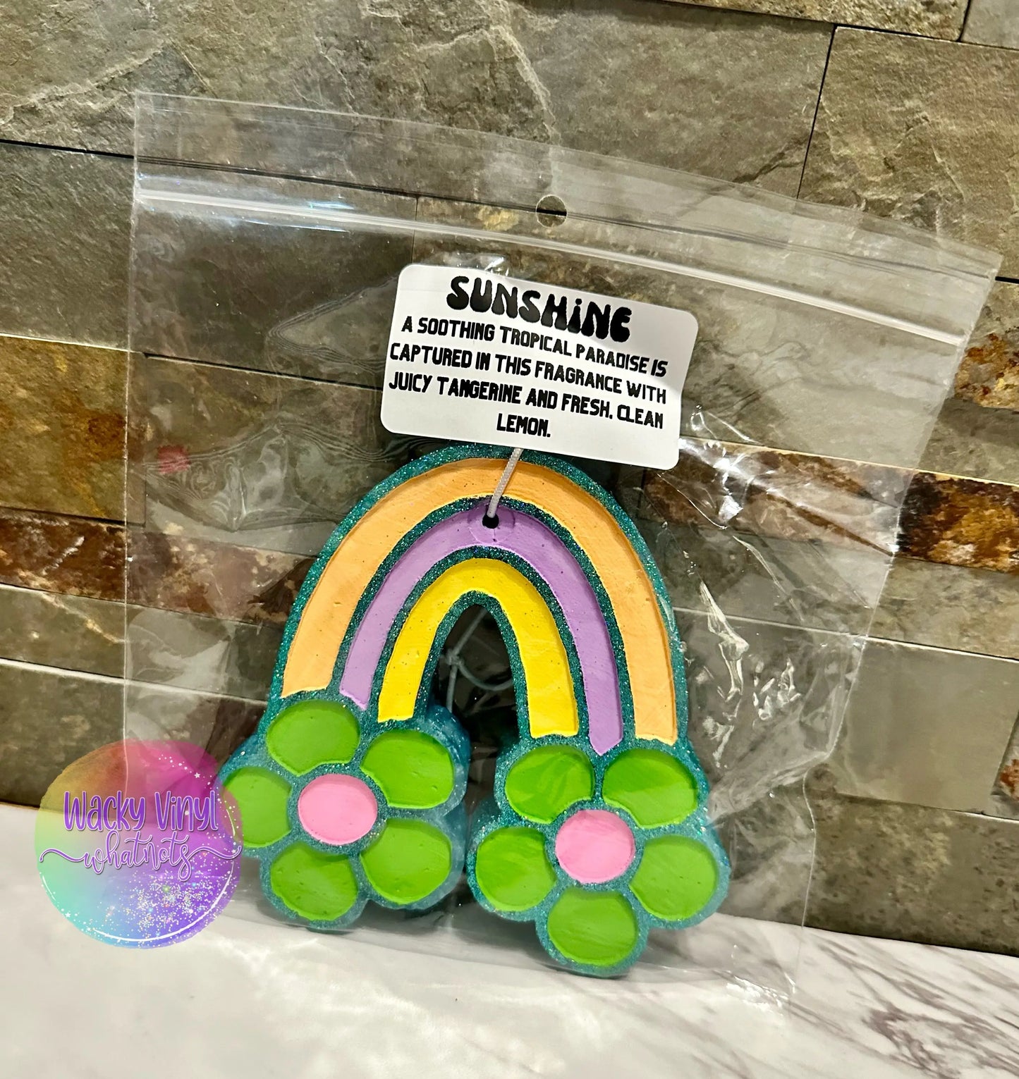 Daisy Rainbow Freshie Wacky Vinyl Whatnots, LLC