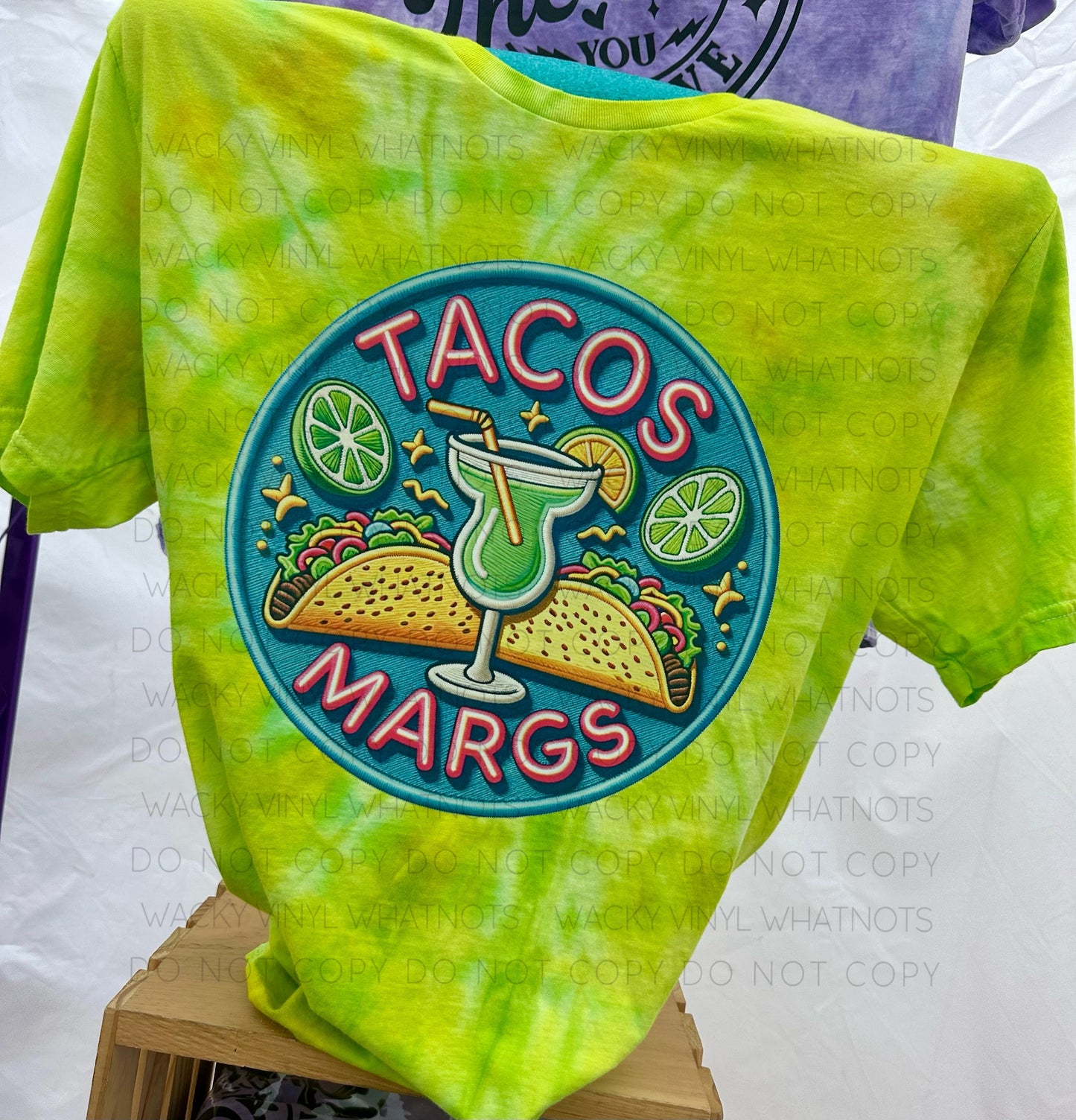 Tacos & Margs Tee Wacky Vinyl Whatnots, LLC
