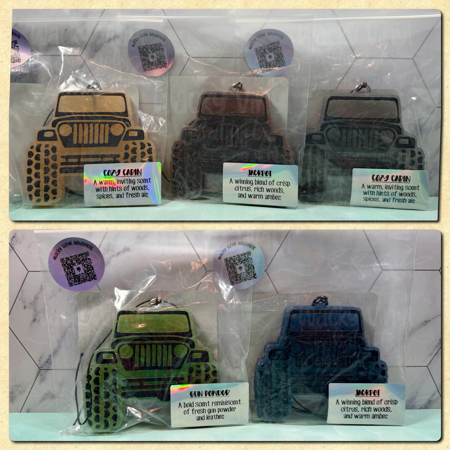 Jeep Freshie Wacky Vinyl Whatnots, LLC