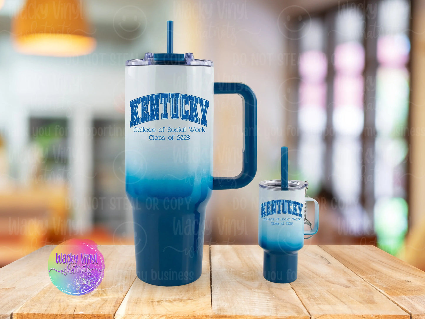 Kentucky 2028 Tumbler Set Wacky Vinyl Whatnots, LLC