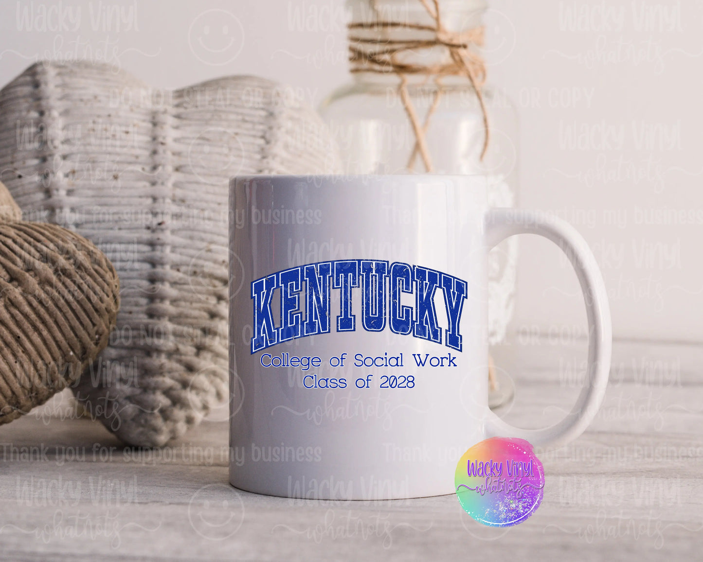 Kentucky CoSW 15 oz Mug Wacky Vinyl Whatnots, LLC
