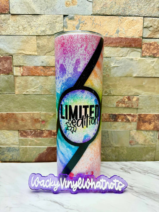 Limited Edition Glitter Tumbler Wacky Vinyl Whatnots, LLC