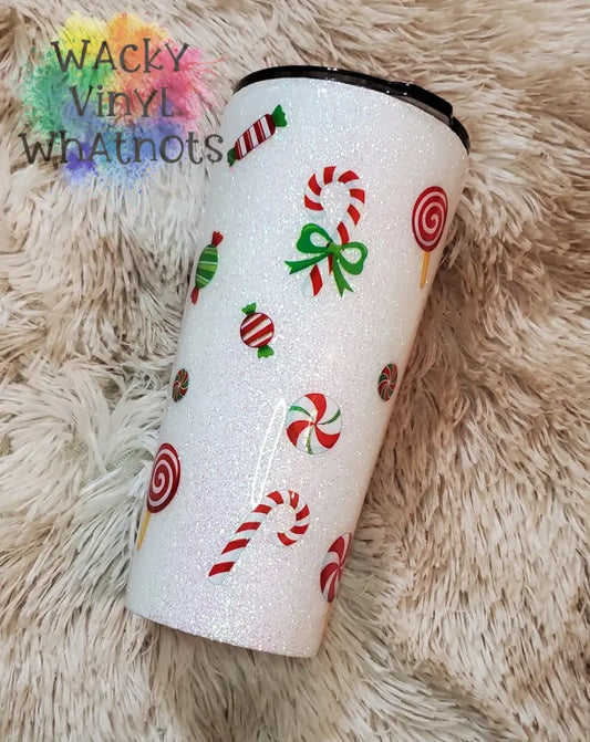 Peppermint Tumbler Wacky Vinyl Whatnots, LLC