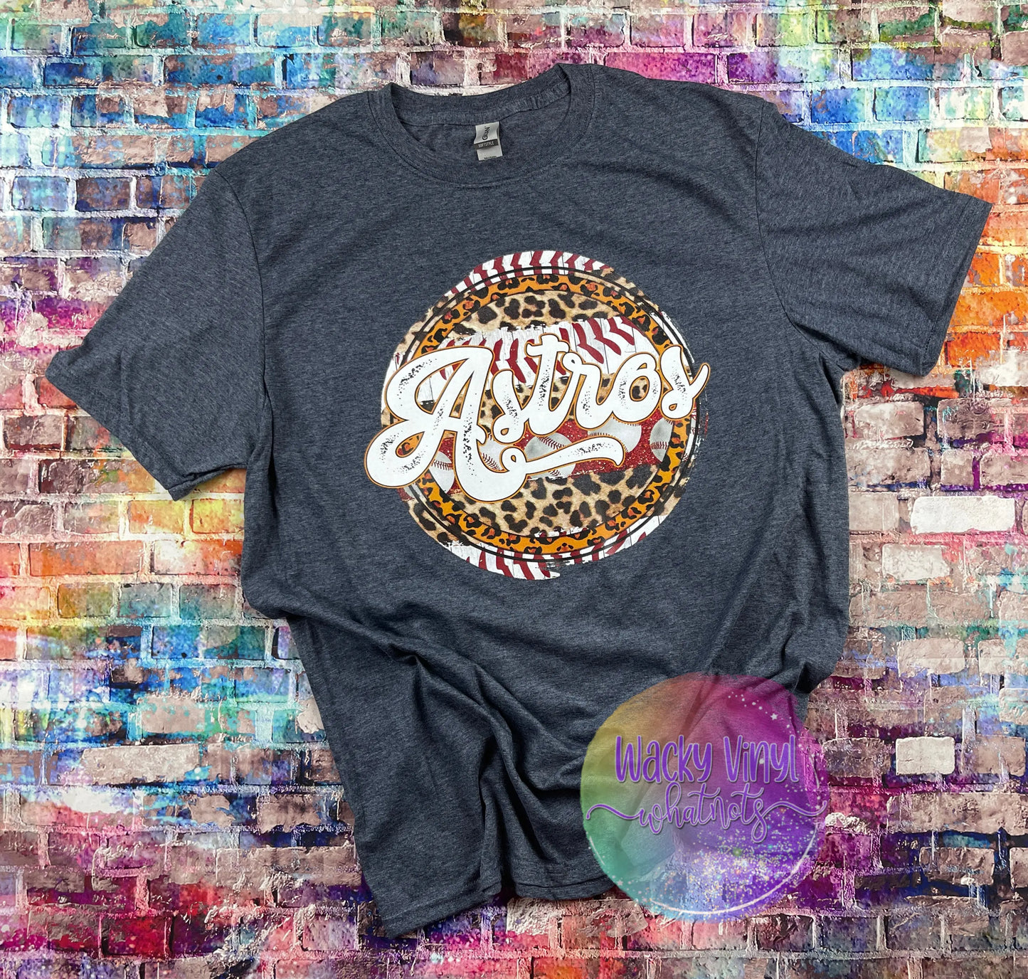 Astros Leopard Tee