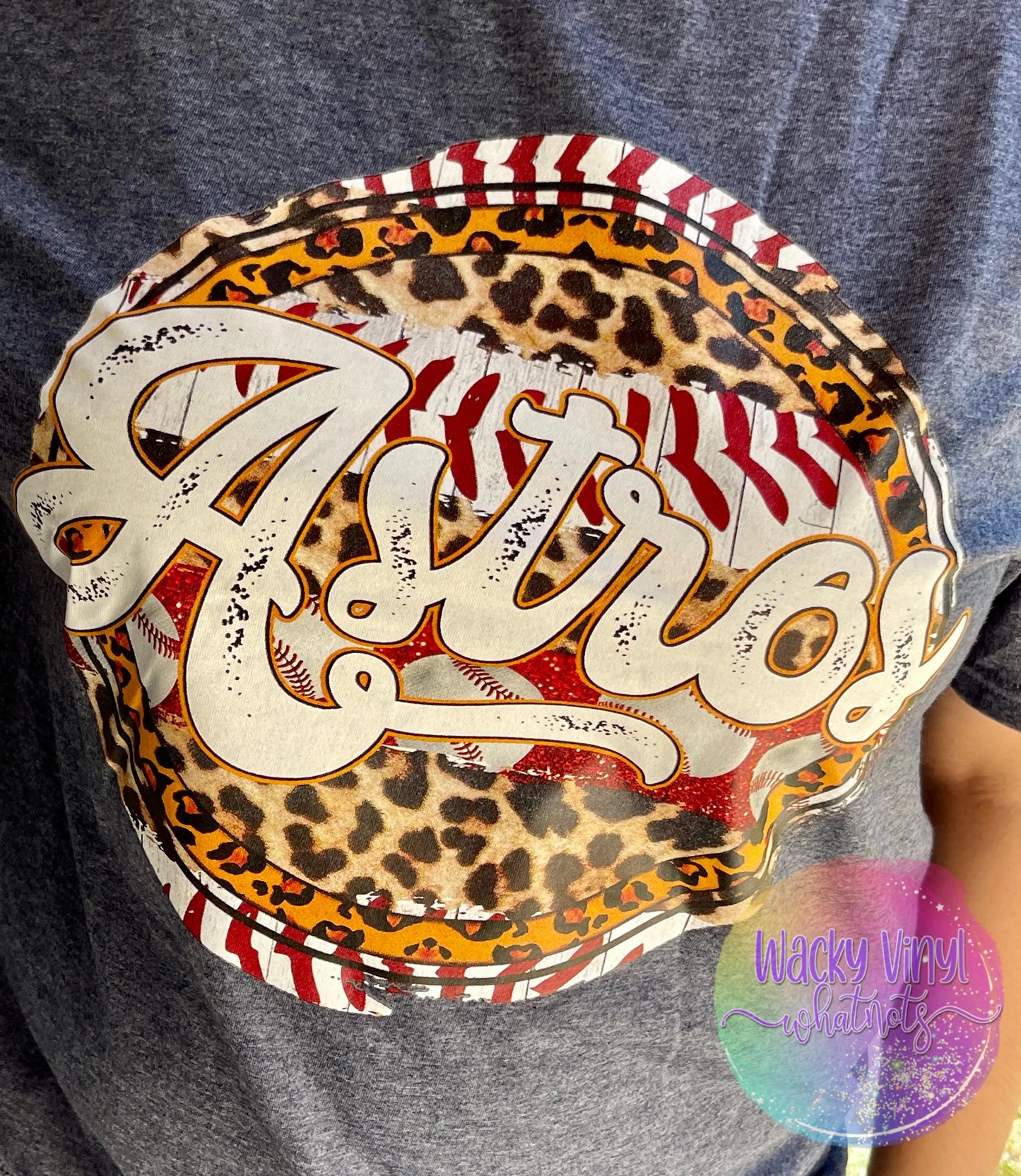 Astros Leopard Tee