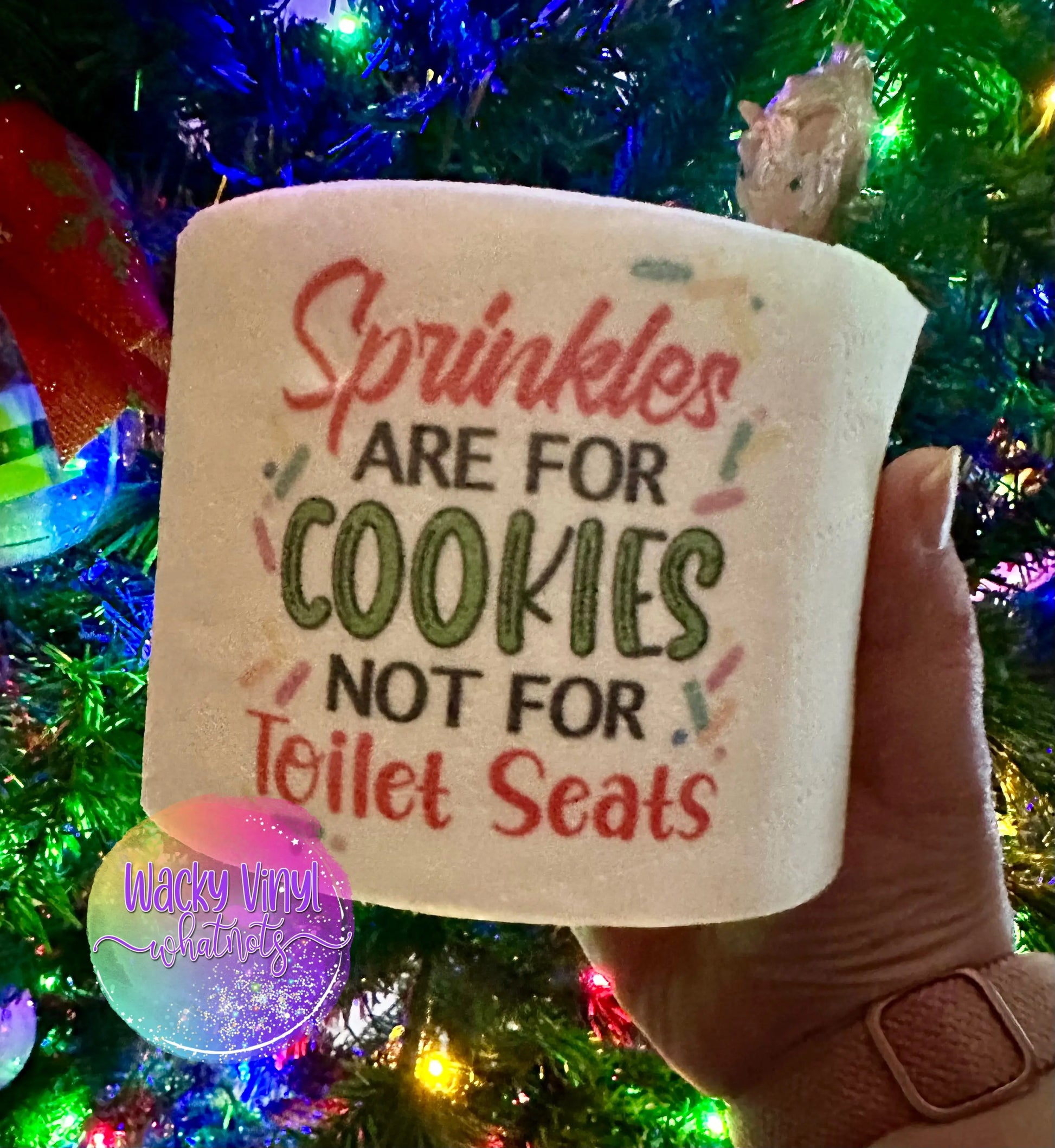 Christmas Toilet Paper Wacky Vinyl Whatnots, LLC