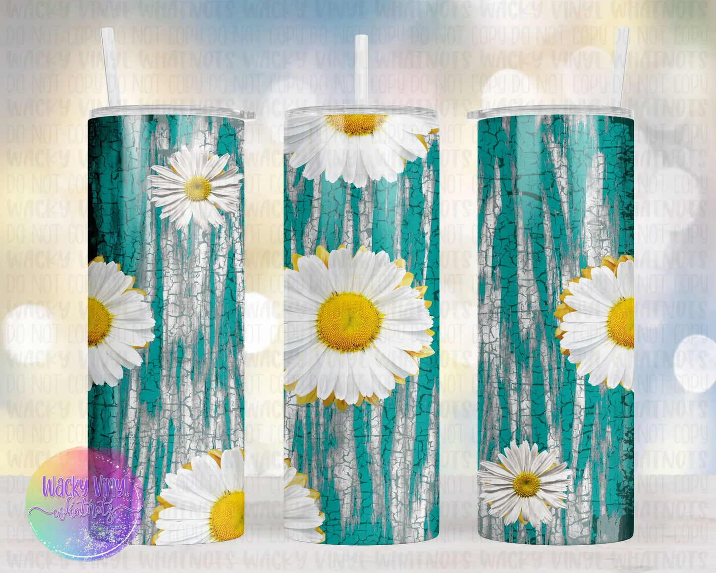 Daisy Tumbler Wacky Vinyl Whatnots, LLC
