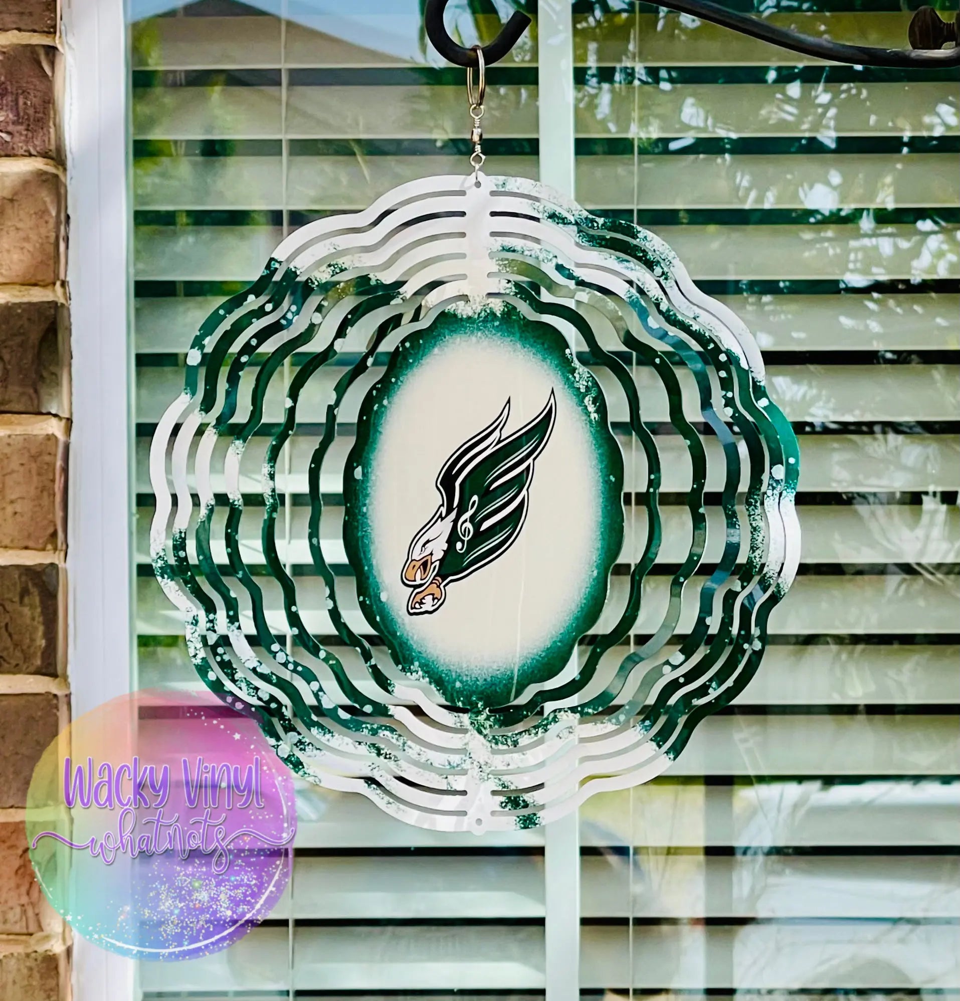 Eagles Wind Spinner Wacky Vinyl Whatnots, LLC