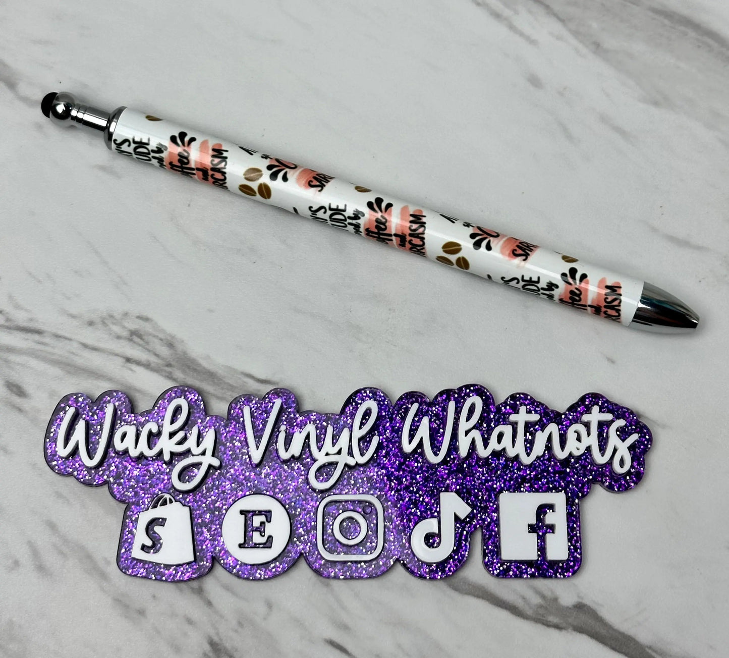 Gel Stylus Pen Wacky Vinyl Whatnots, LLC