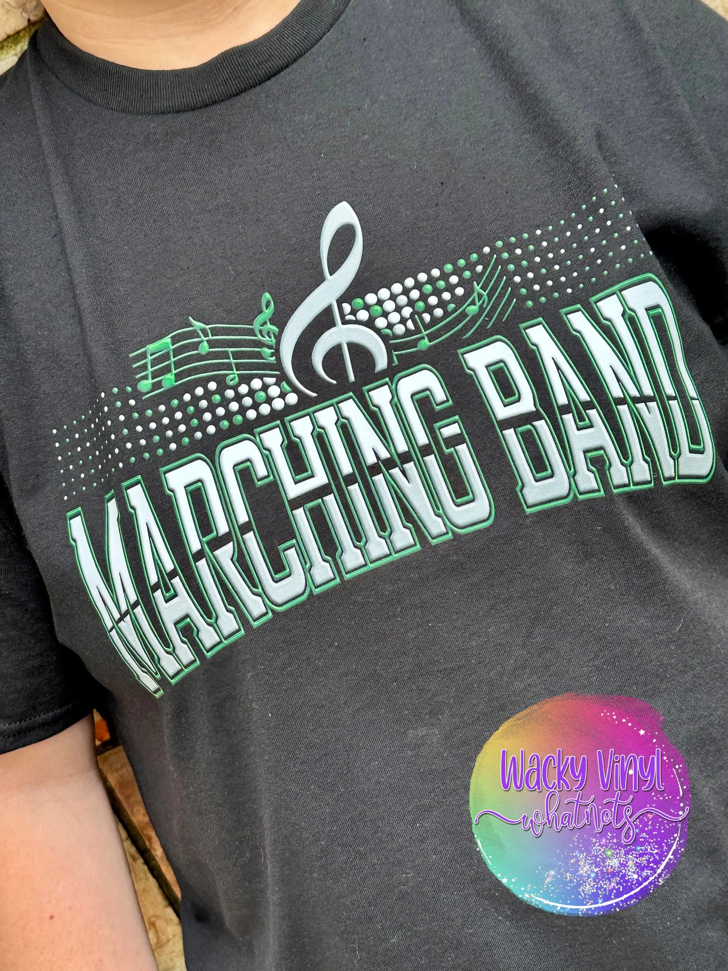 Marching Band Tee Wacky Vinyl Whatnots, LLC