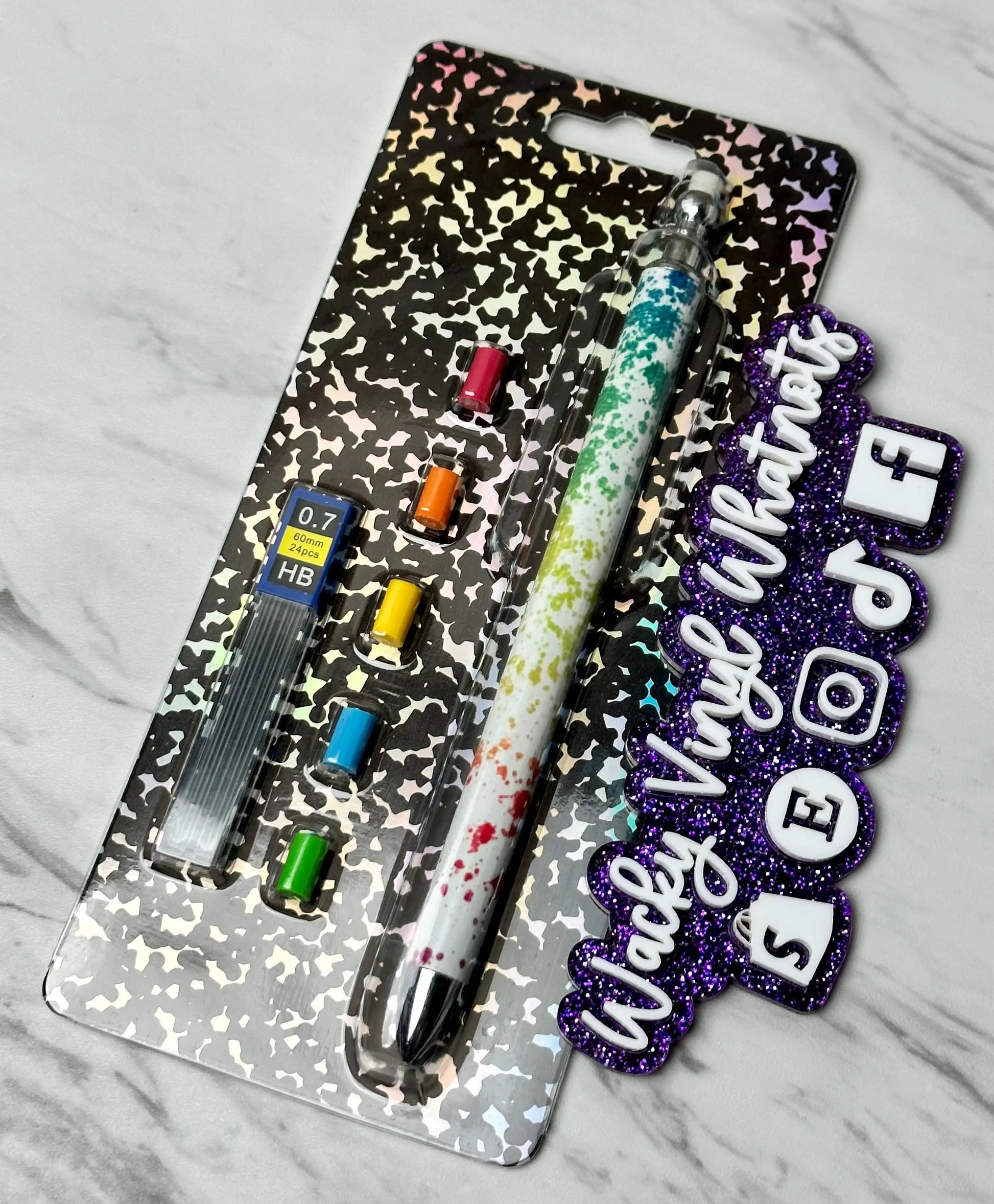 Mechanical Pencil Wacky Vinyl Whatnots, LLC