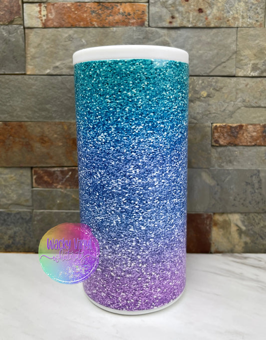 Mermaid Slim Can Tumbler Wacky Vinyl Whatnots, LLC