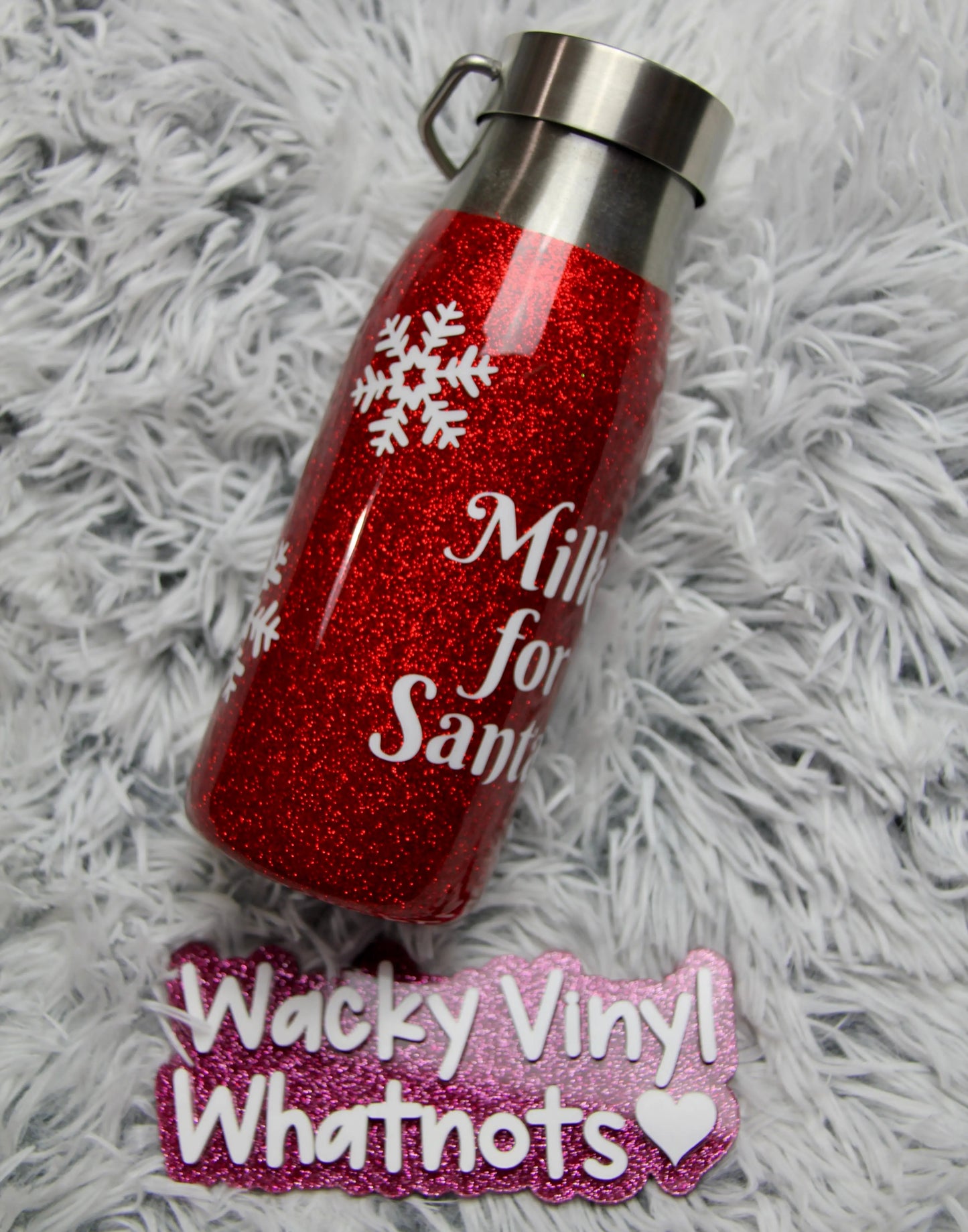 Milk for Santa Tumbler Wacky Vinyl Whatnots, LLC