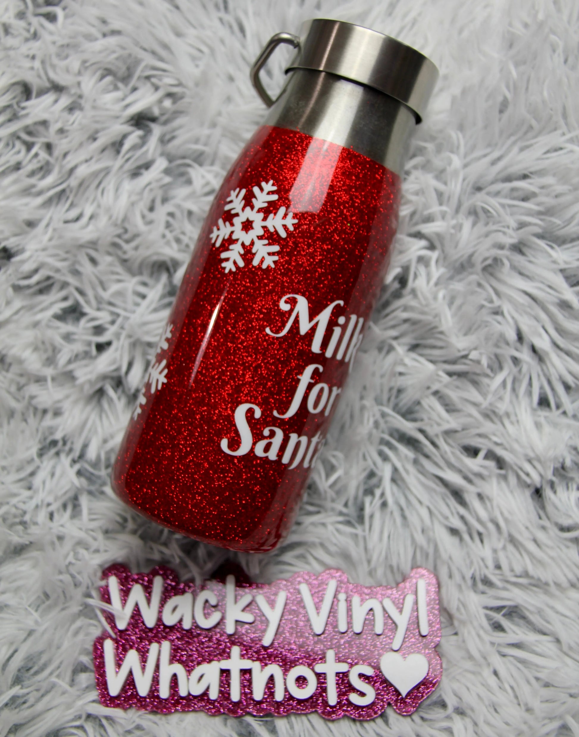 Milk for Santa Tumbler Wacky Vinyl Whatnots, LLC