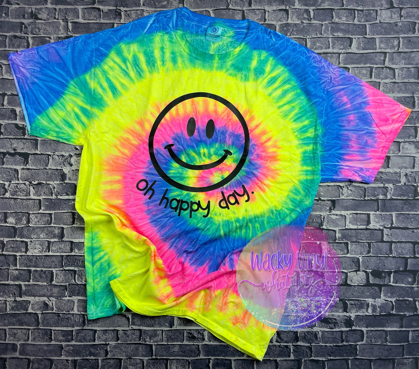 Oh Happy Day Tee Wacky Vinyl Whatnots, LLC