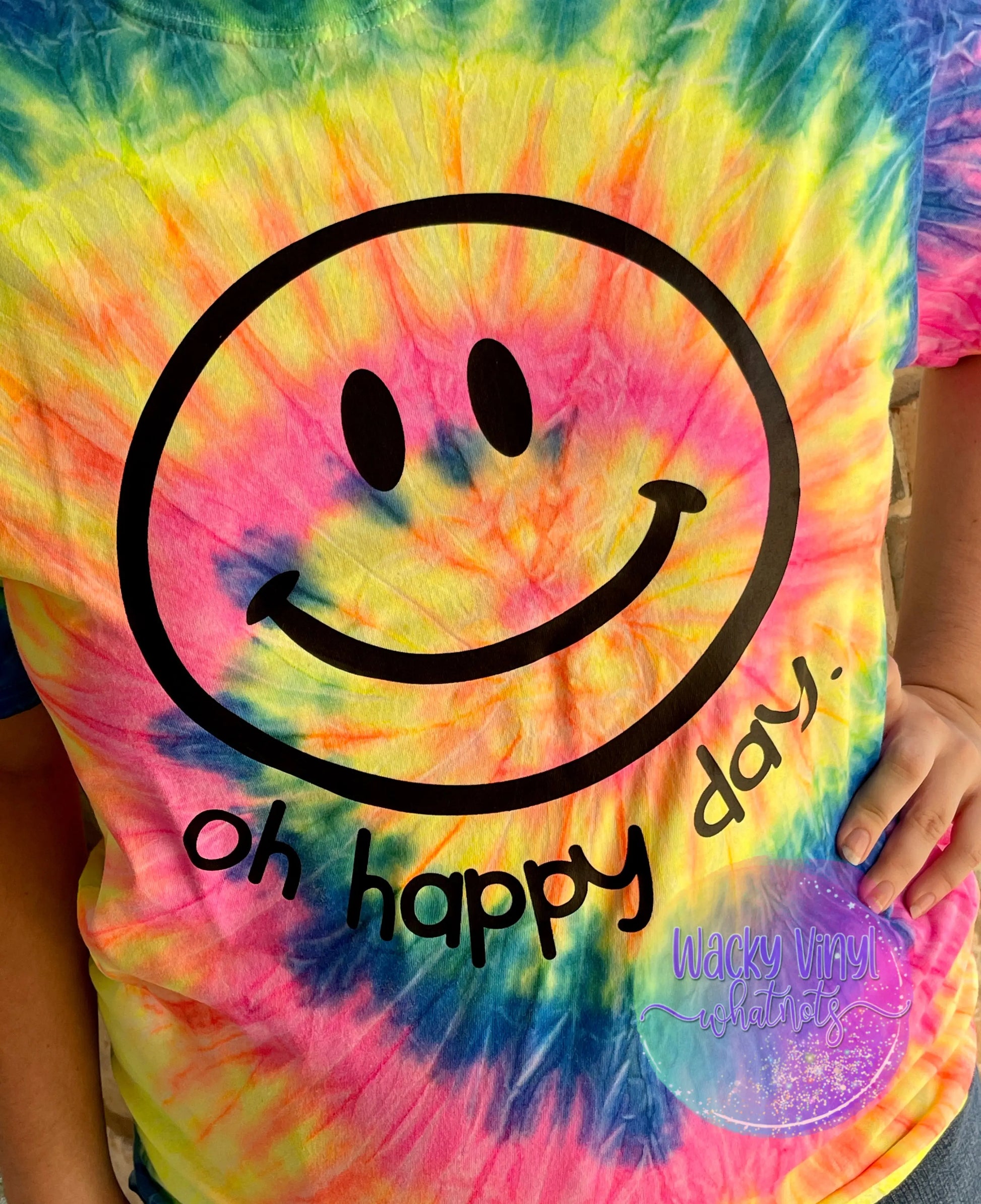 Oh Happy Day Tee Wacky Vinyl Whatnots, LLC