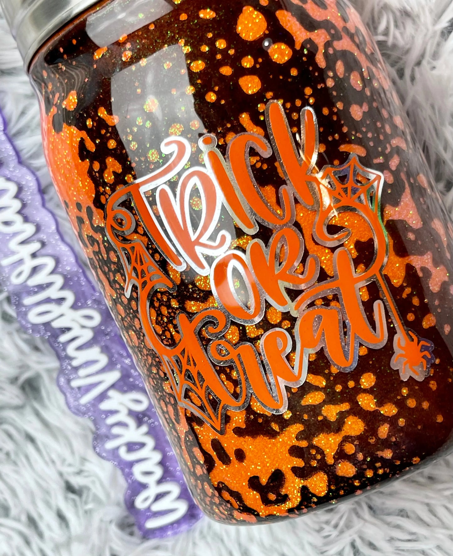 Trick or Treat Tumbler Wacky Vinyl Whatnots, LLC