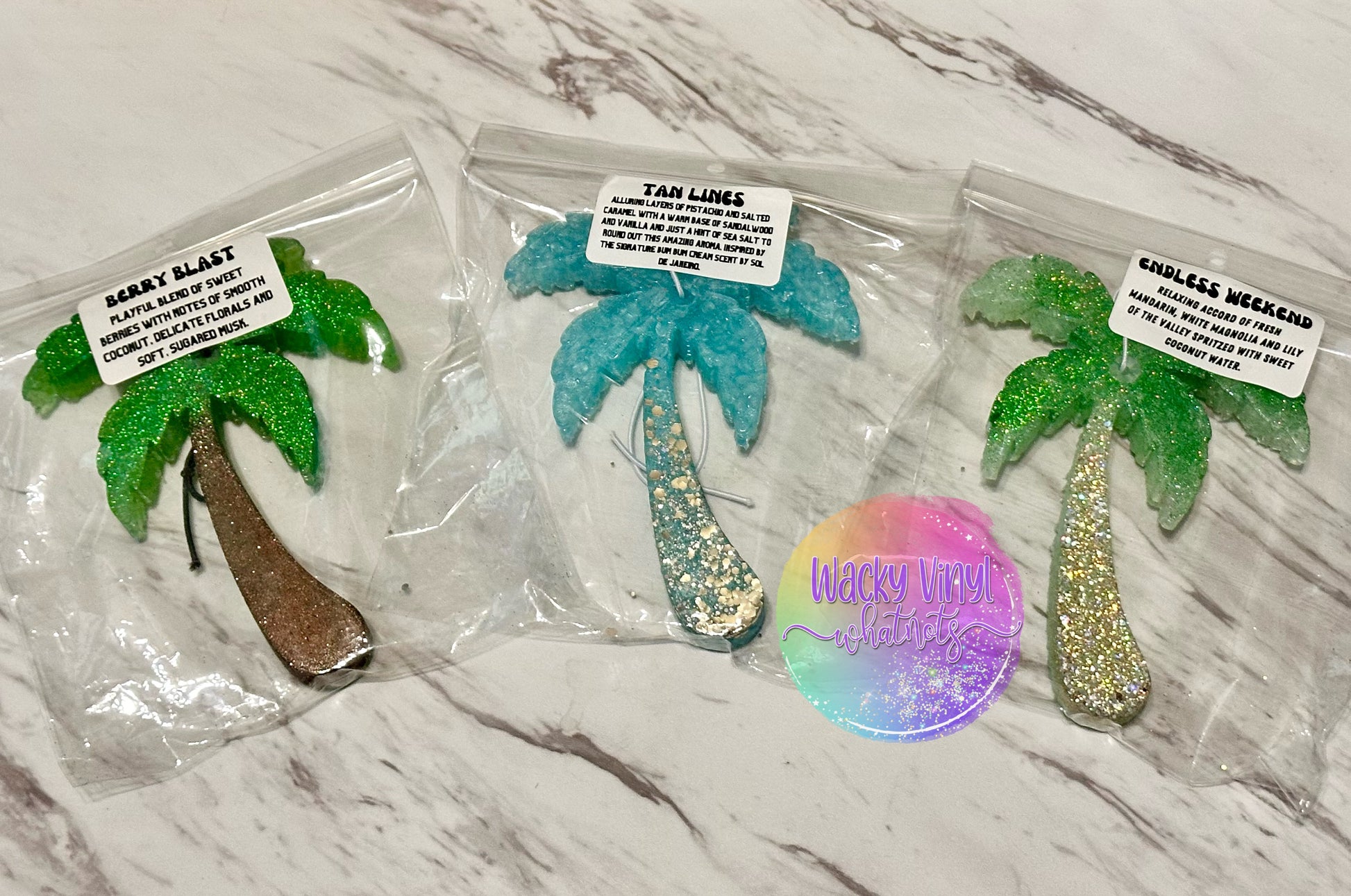 Palm Tree Freshie Wacky Vinyl Whatnots, LLC