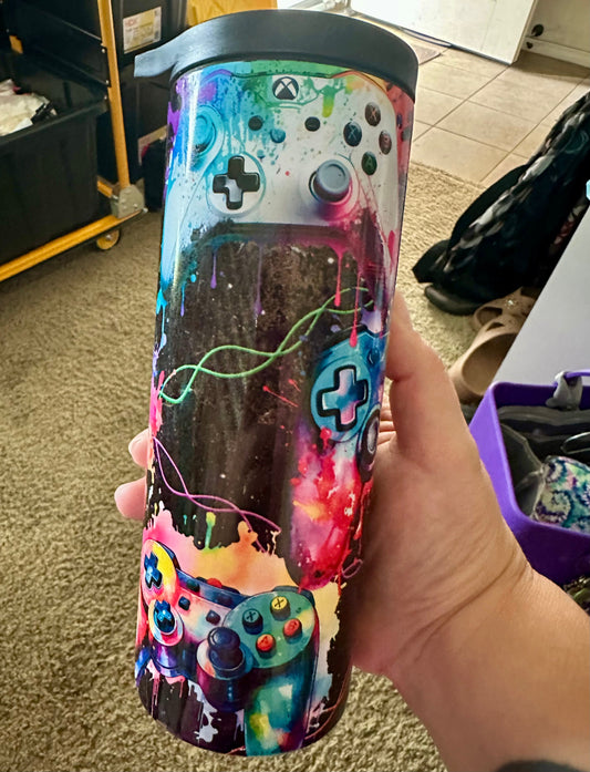 Gaming Tumbler Wacky Vinyl Whatnots, LLC