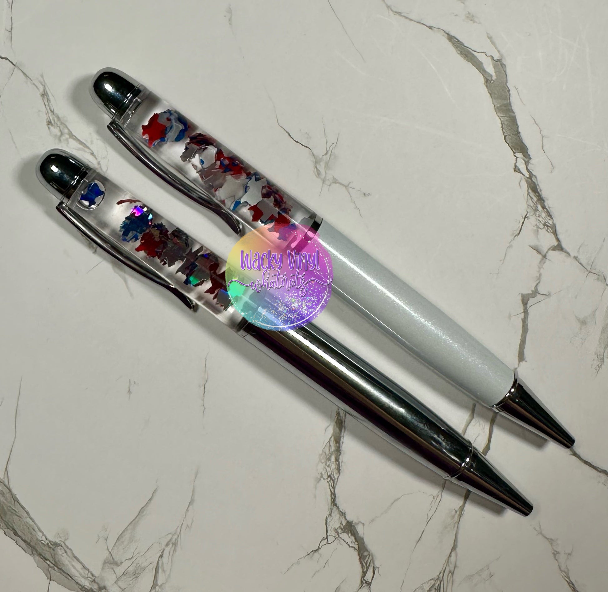 Texas Snow Globe Pen Wacky Vinyl Whatnots, LLC