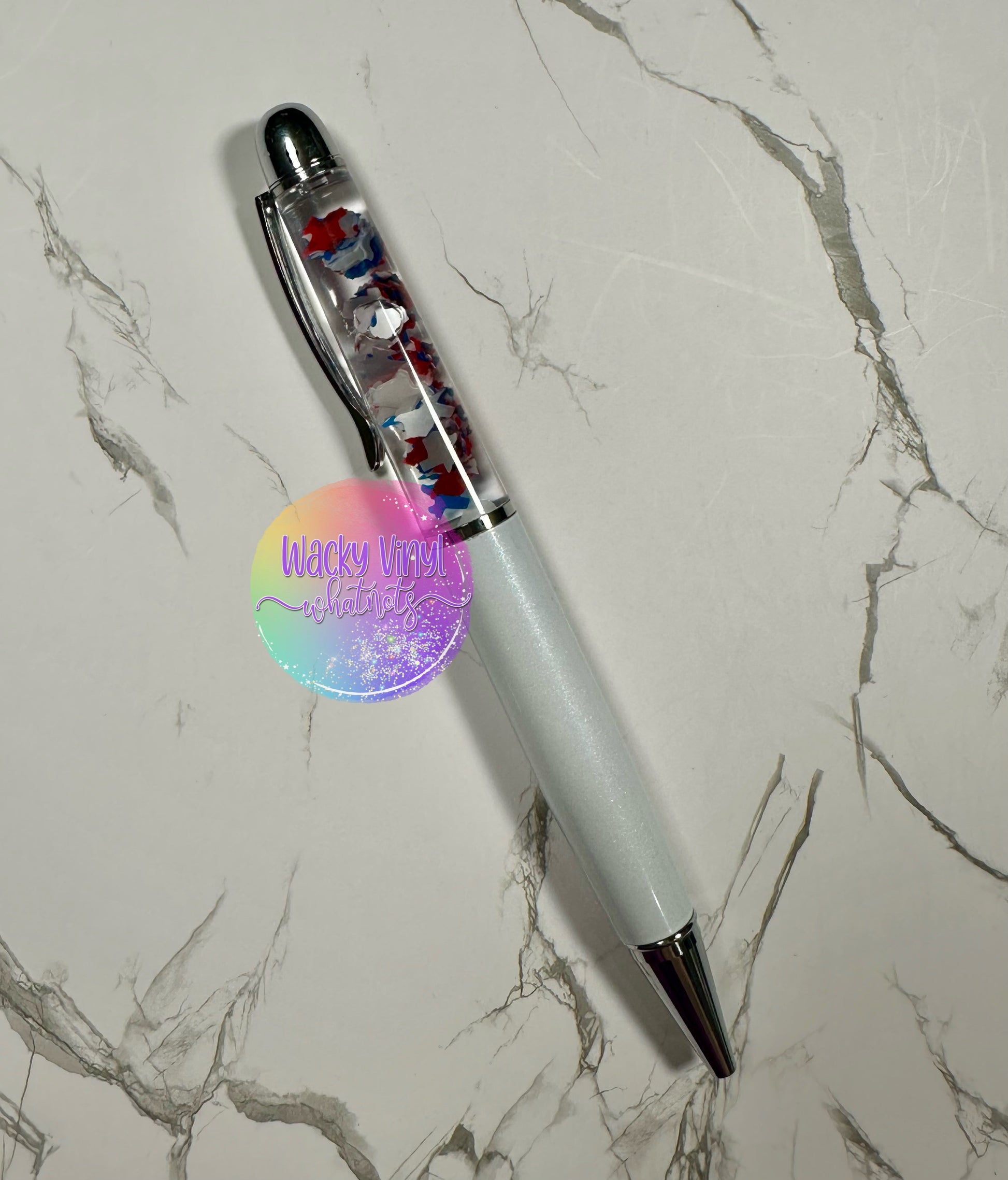 Texas Snow Globe Pen Wacky Vinyl Whatnots, LLC