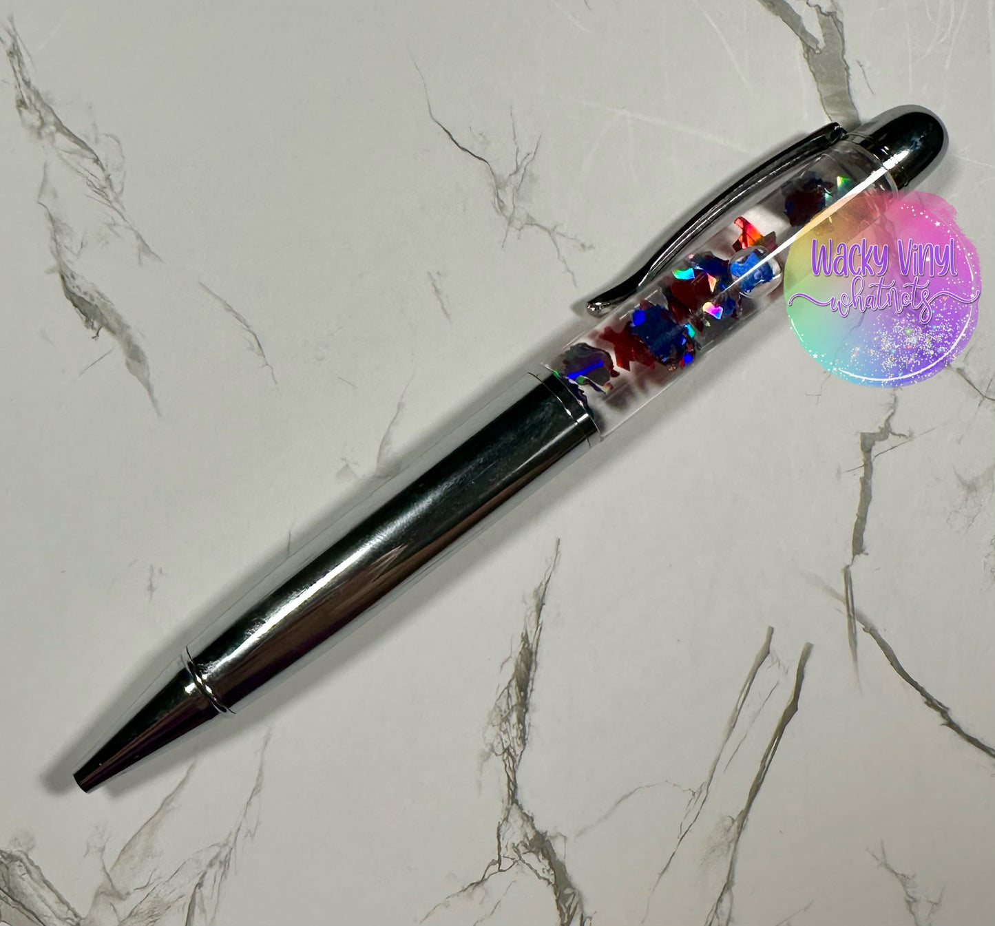 Texas Snow Globe Pen Wacky Vinyl Whatnots, LLC
