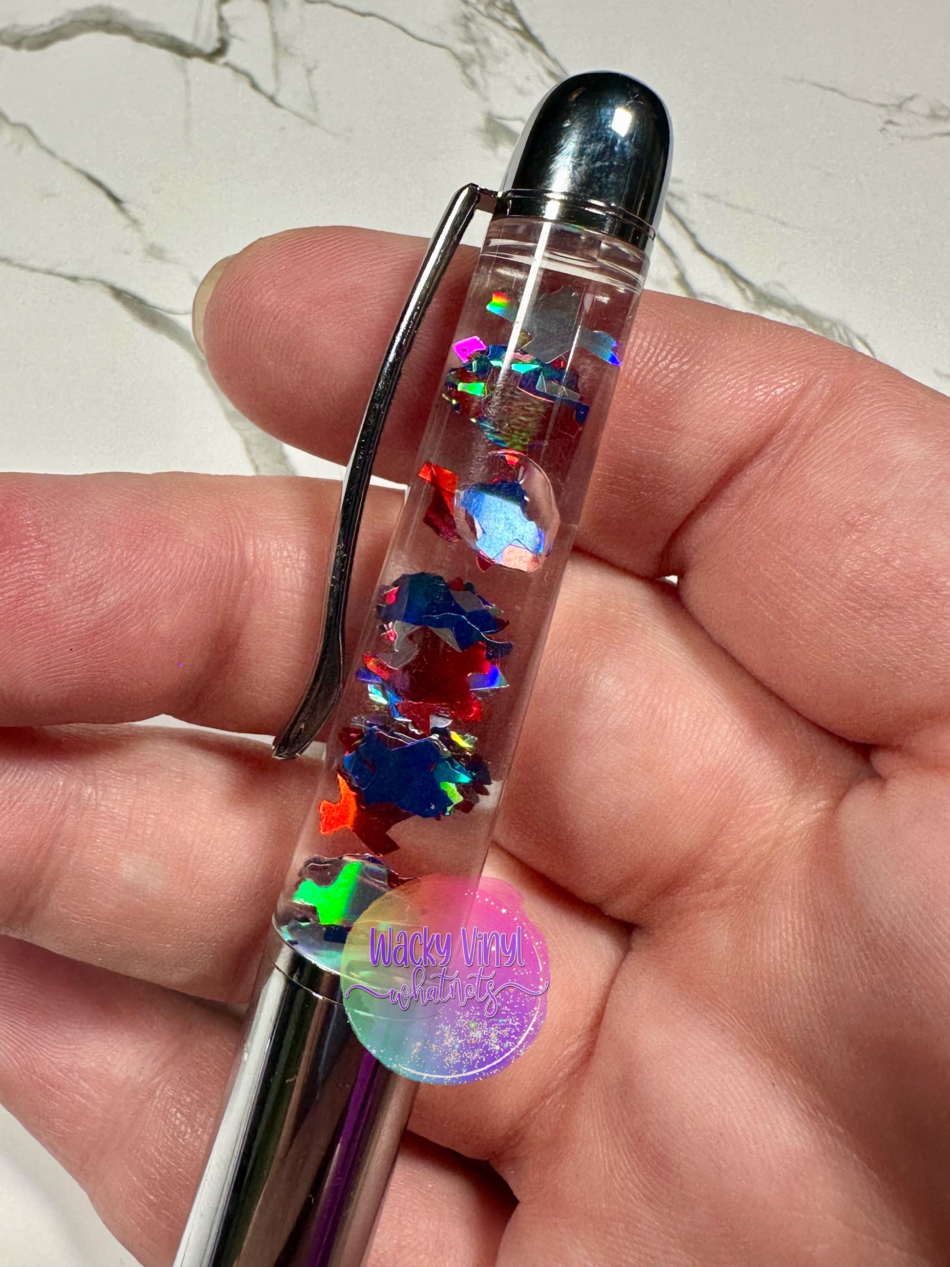 Texas Snow Globe Pen Wacky Vinyl Whatnots, LLC