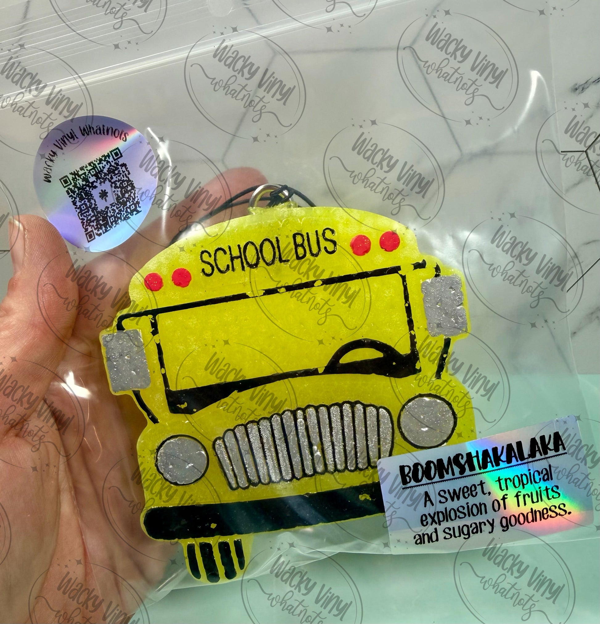 School Bus Freshie Wacky Vinyl Whatnots, LLC