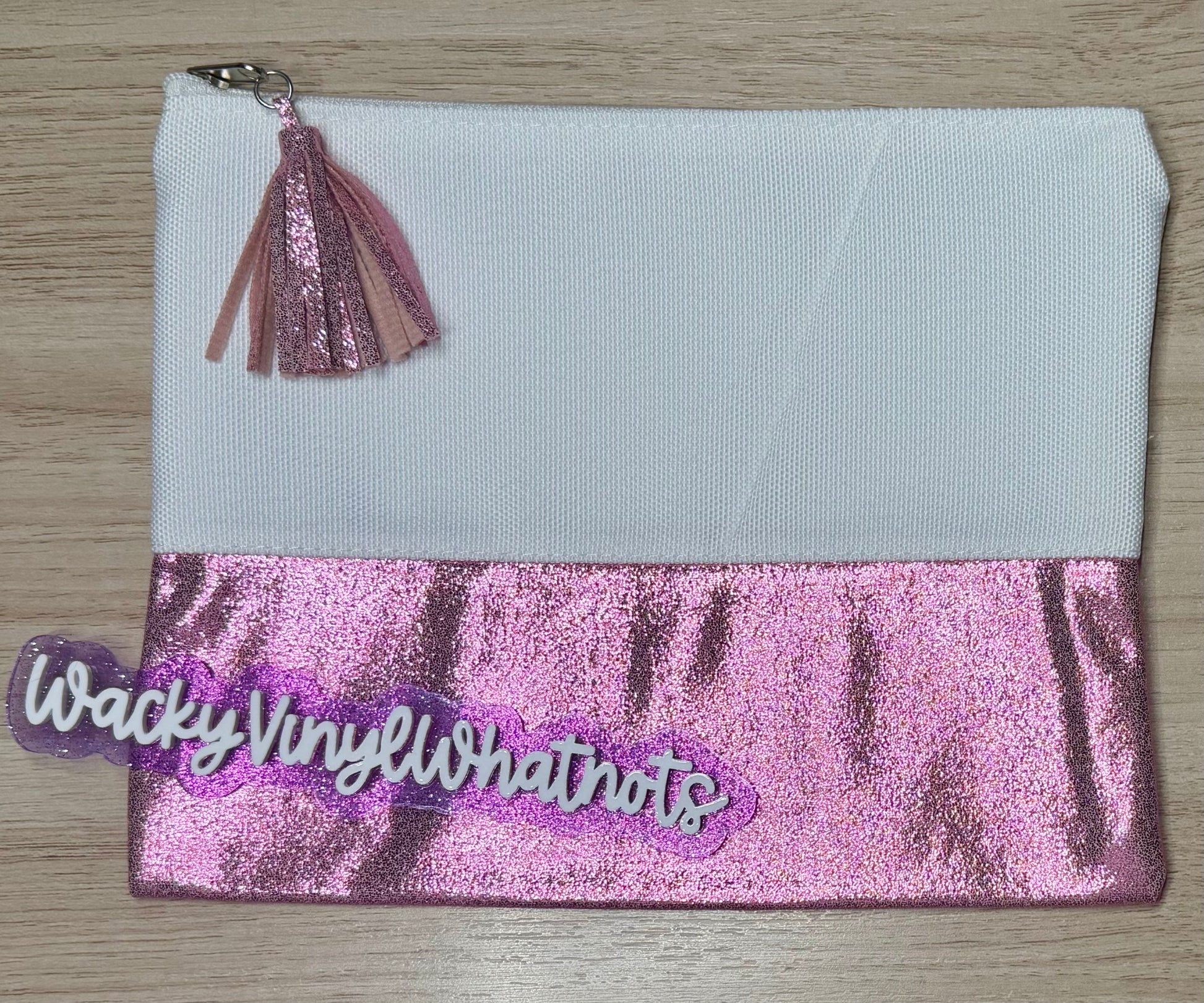 Personalized Pencil/Pen Bag Wacky Vinyl Whatnots, LLC
