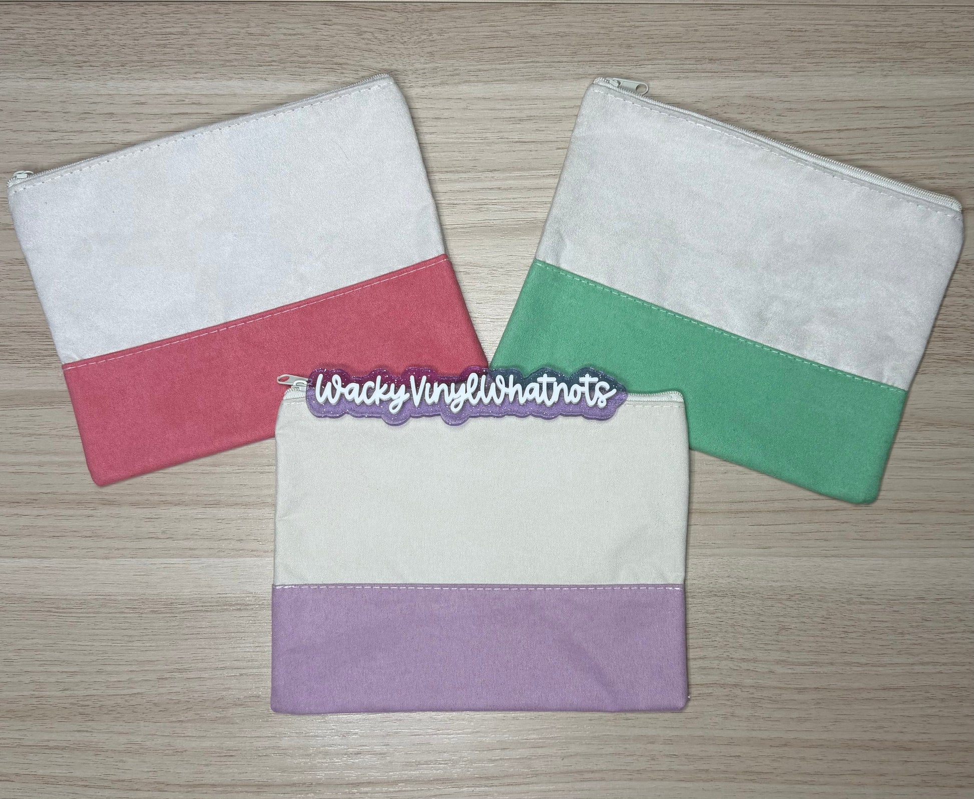 Personalized Pencil/Pen Bag Wacky Vinyl Whatnots, LLC