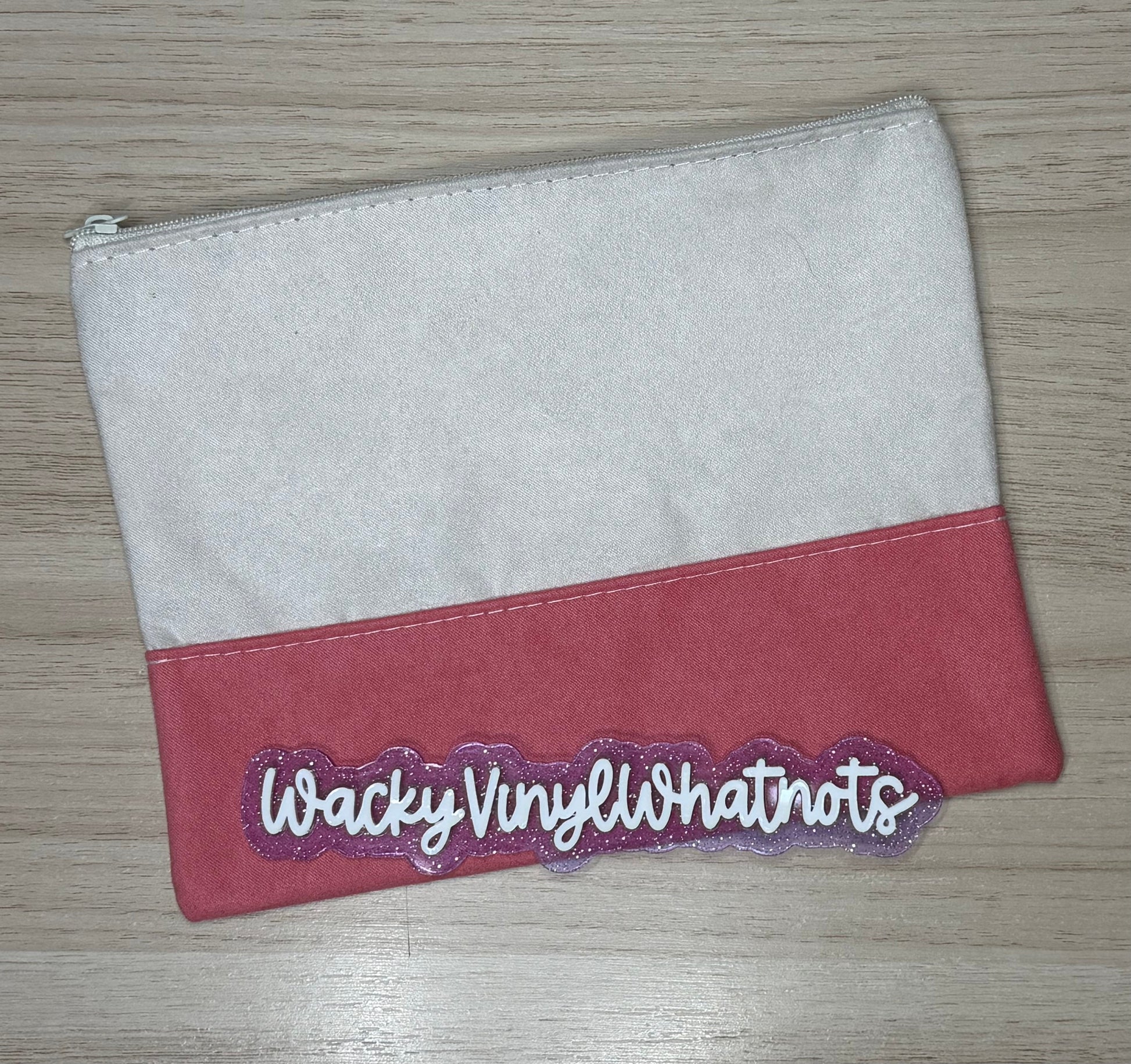 Personalized Pencil/Pen Bag Wacky Vinyl Whatnots, LLC