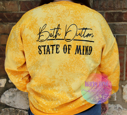 Beth - State of Mine Sweatshirt Wacky Vinyl Whatnots, LLC