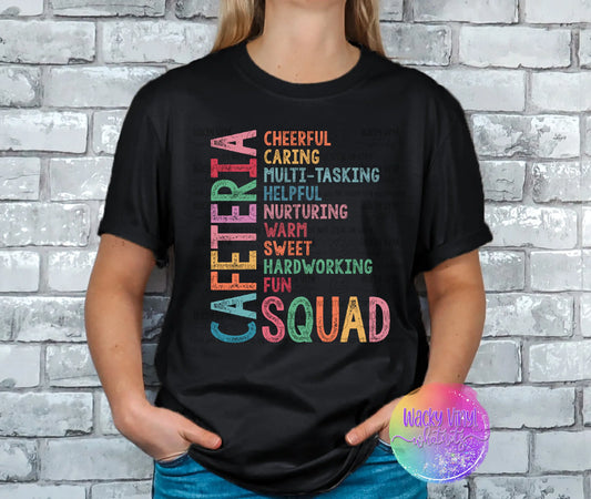 Cafeteria Squad Tee Wacky Vinyl Whatnots, LLC