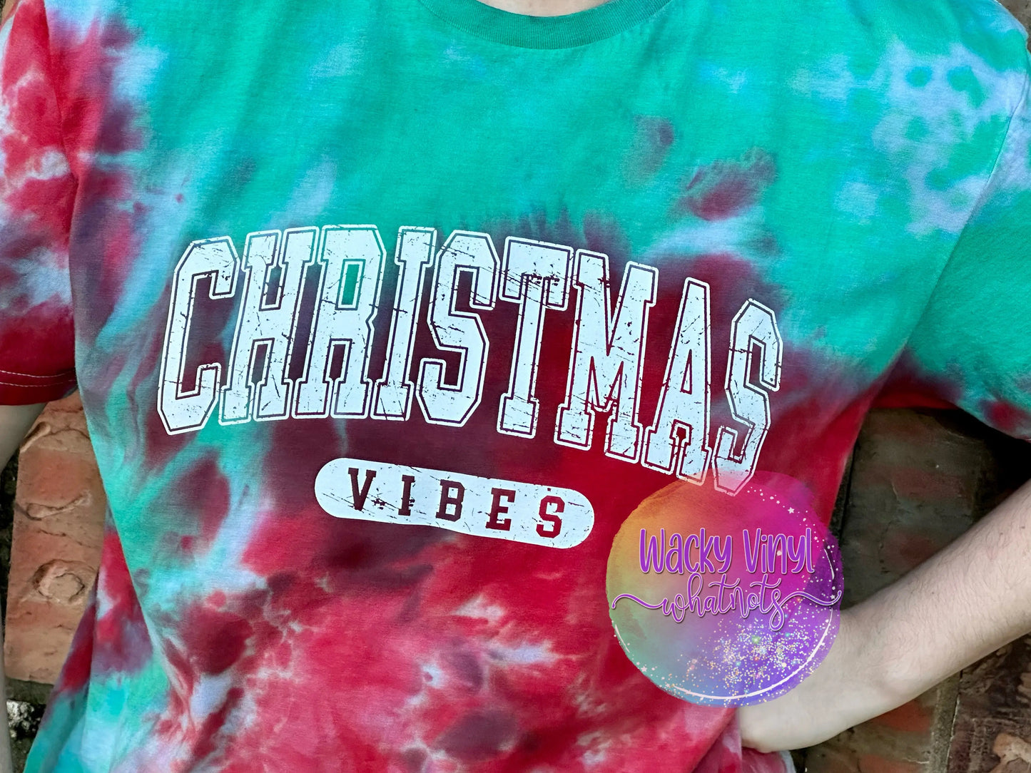 Christmas Vibes Tee Wacky Vinyl Whatnots, LLC