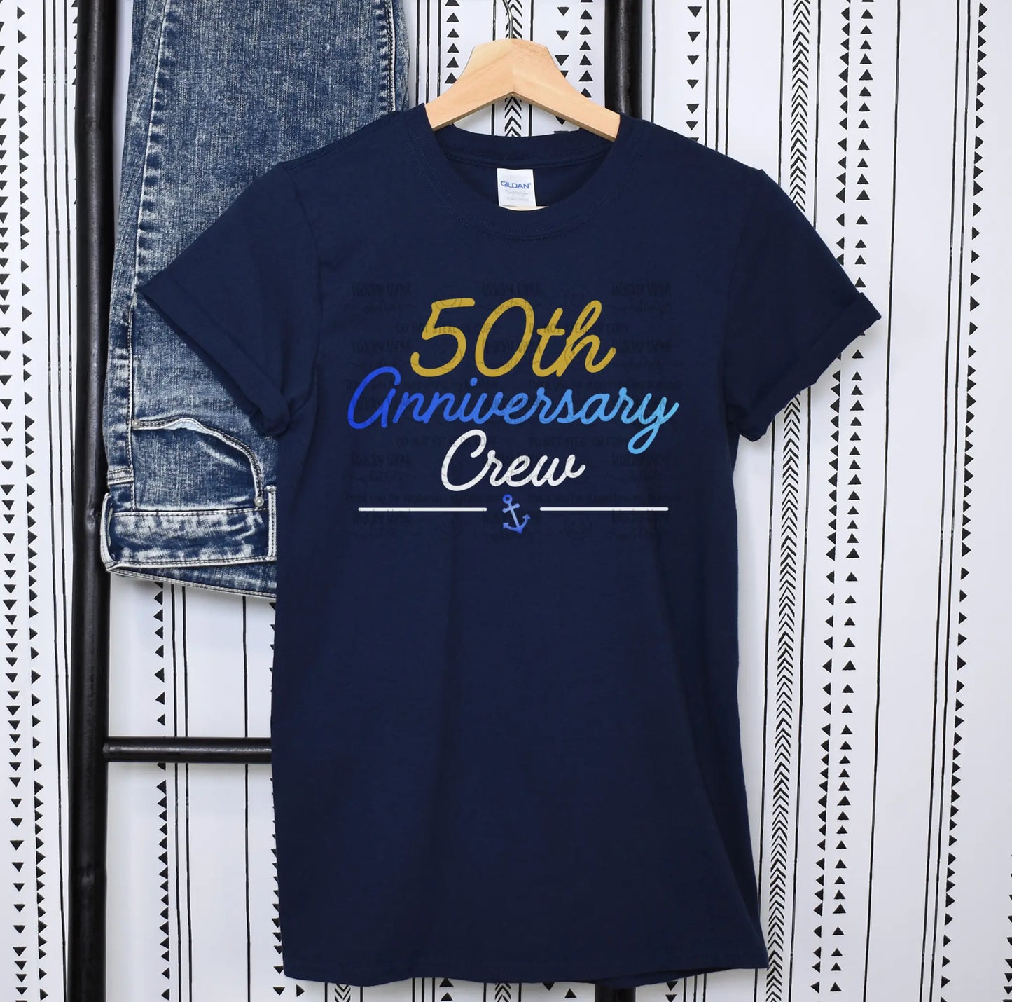 Custom Anniversary Crew Shirts for Edna Wacky Vinyl Whatnots, LLC